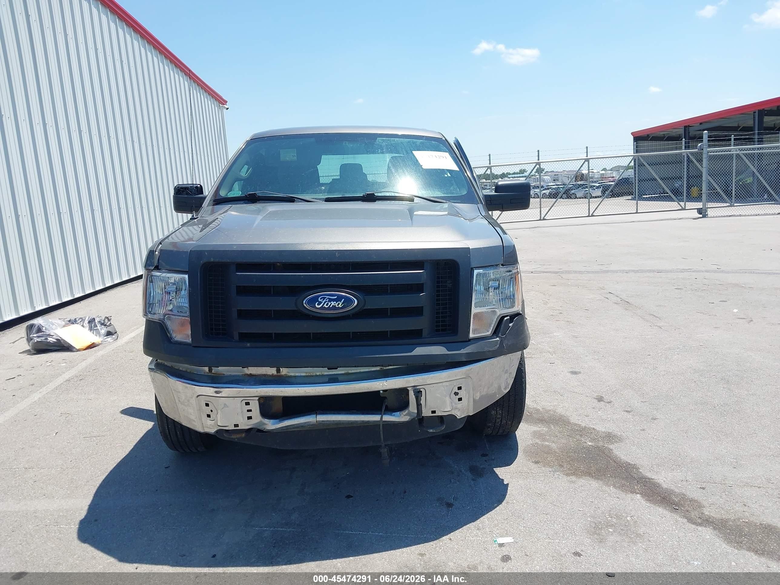 2011 Ford F-150 Stx/xl/xlt Gray vin: 1FTEX1EM6BFA86336