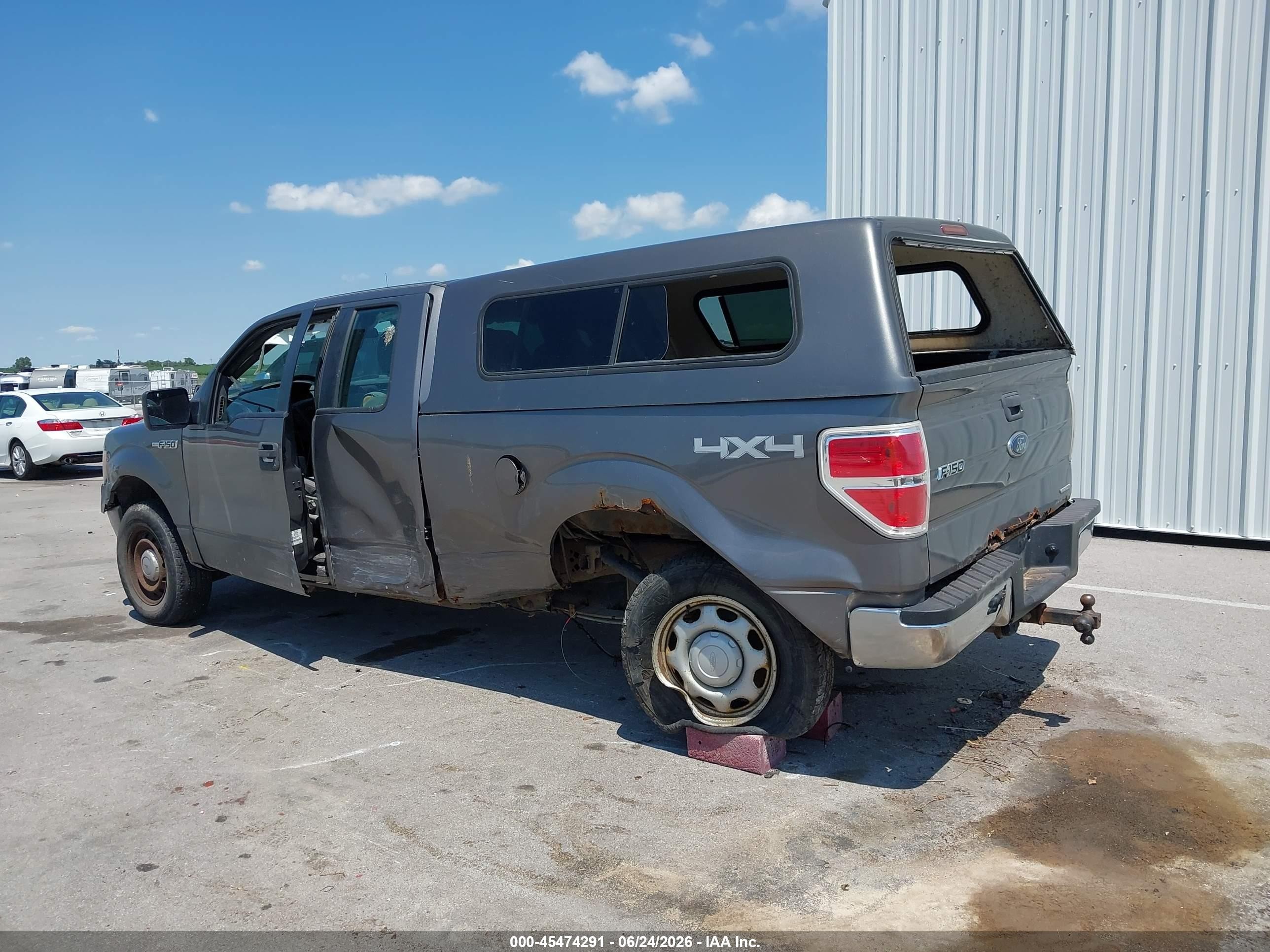2011 Ford F-150 Stx/xl/xlt Gray vin: 1FTEX1EM6BFA86336