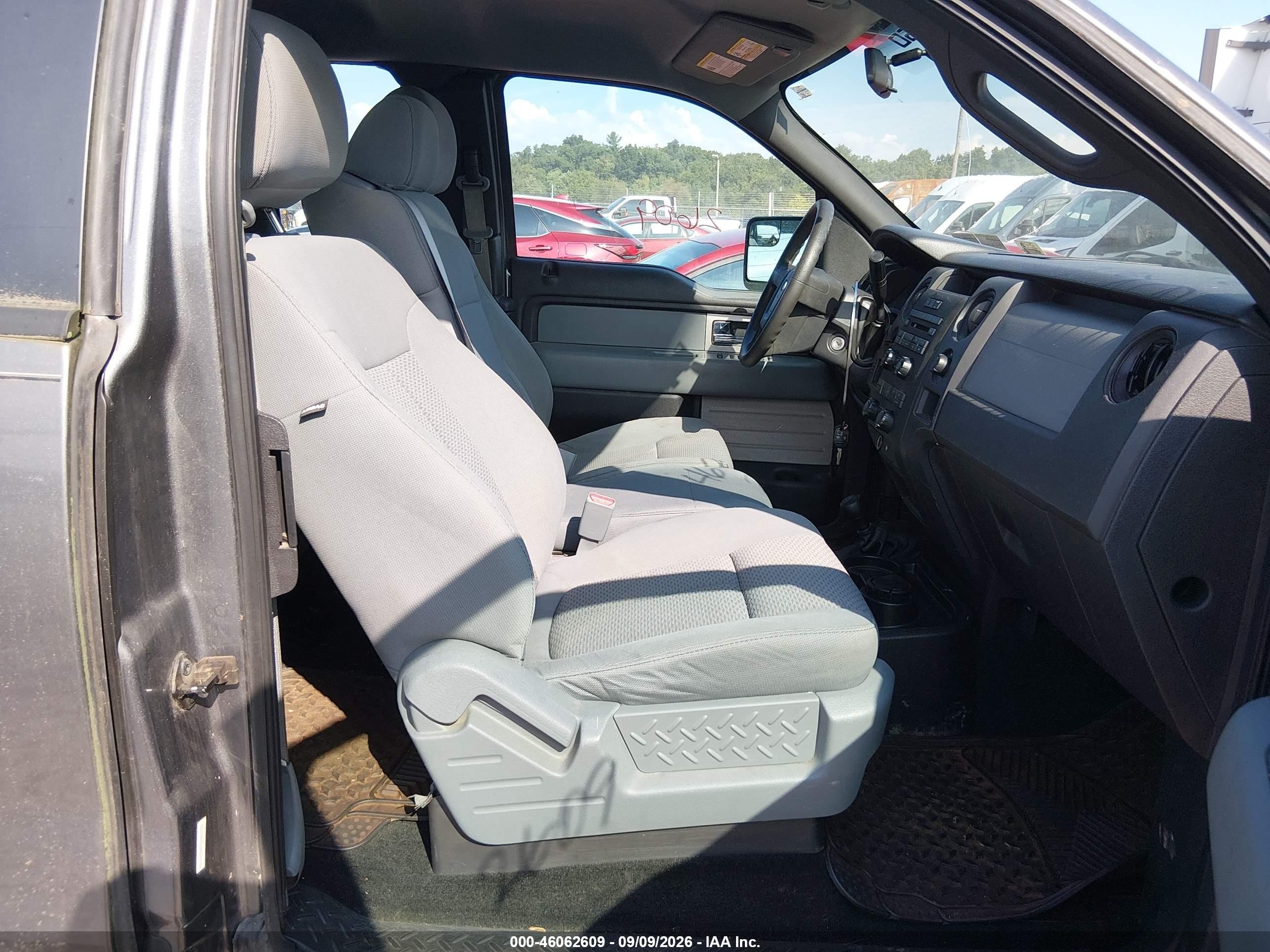 2011 Ford F-150 Stx Gray vin: 1FTEX1EM6BFB20095