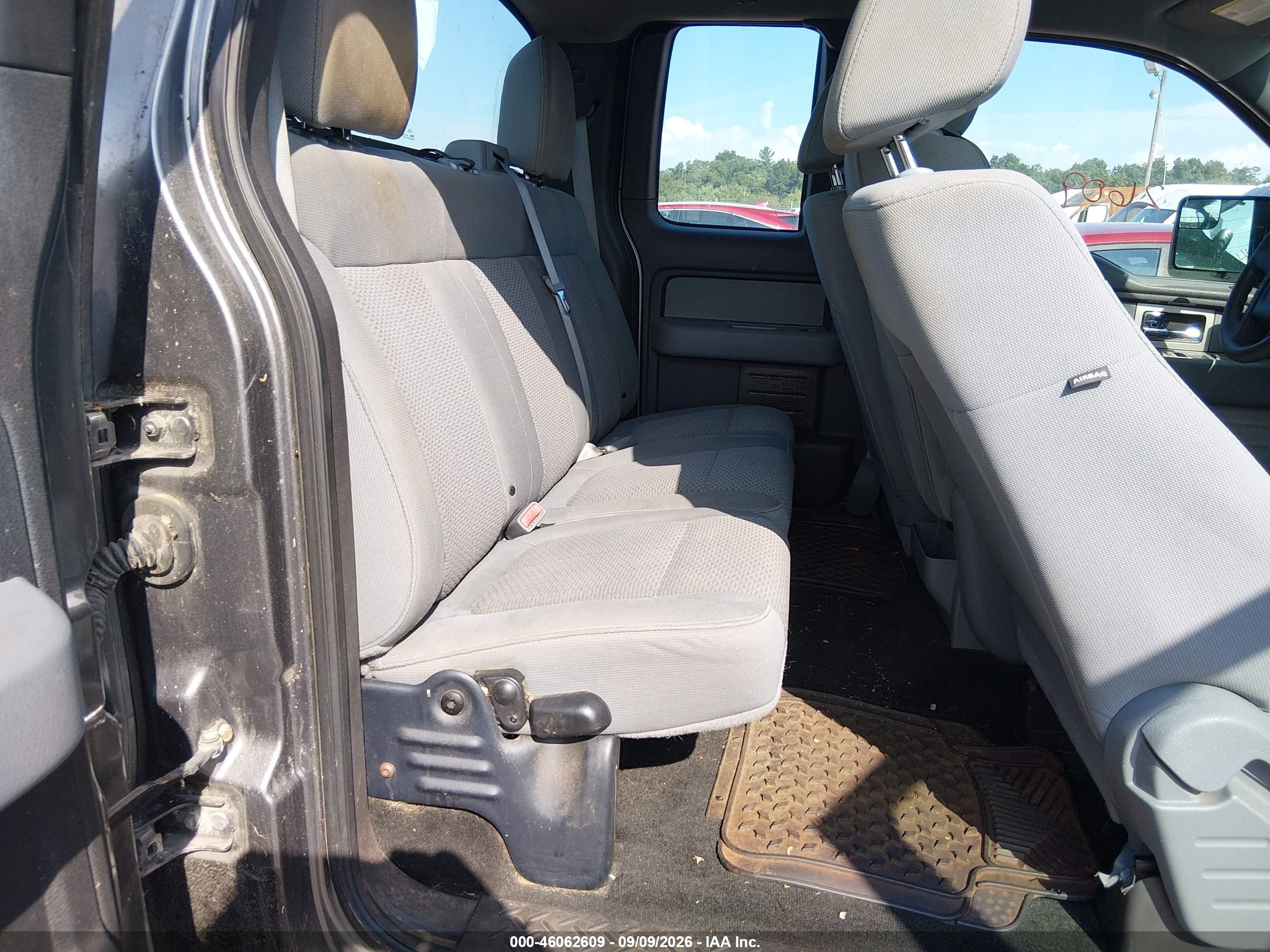 2011 Ford F-150 Stx Gray vin: 1FTEX1EM6BFB20095