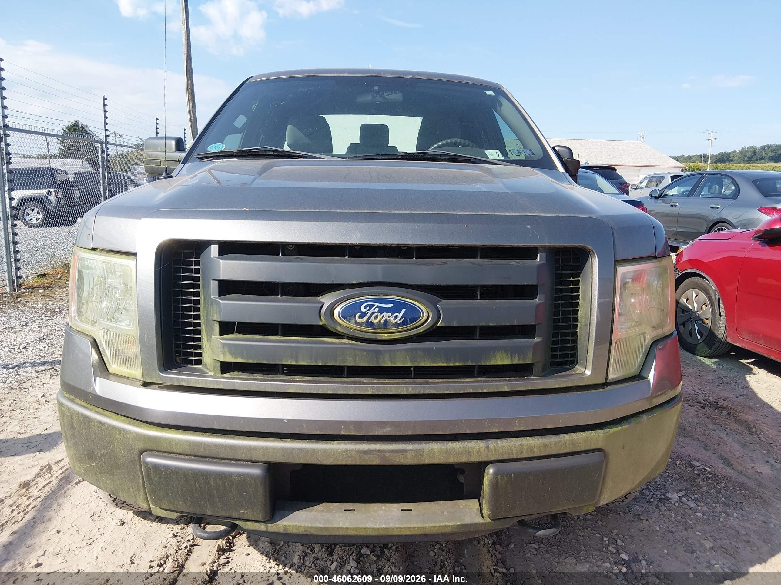 2011 Ford F-150 Stx Gray vin: 1FTEX1EM6BFB20095