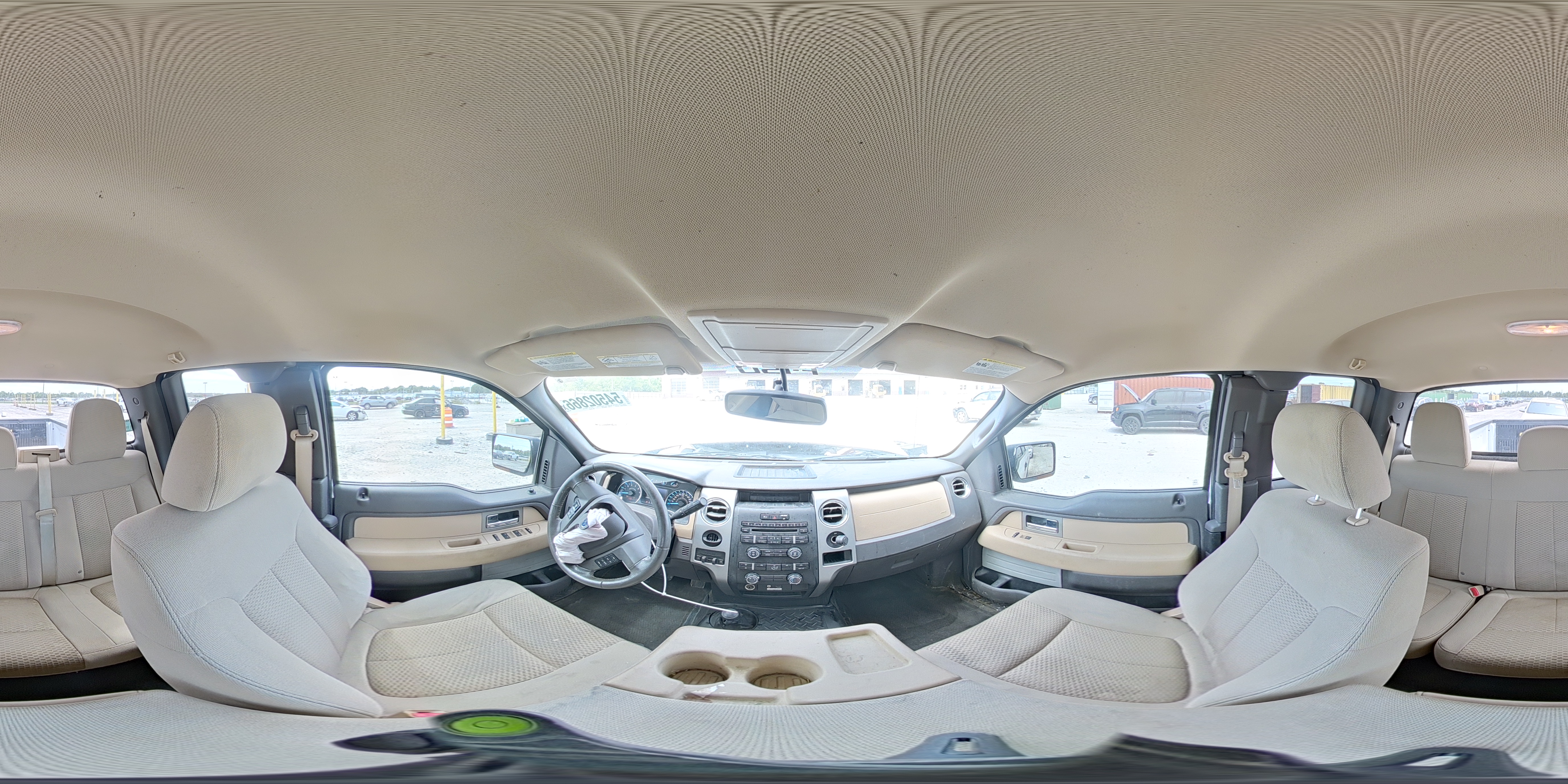 2011 Ford F150 Super Cab White vin: 1FTEX1EM6BFD37601