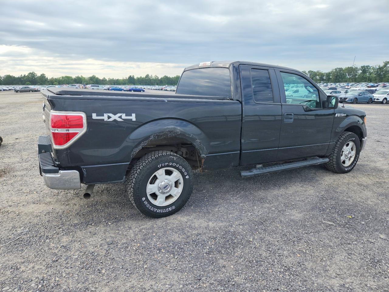 2013 Ford F150 Super Cab Black vin: 1FTEX1EM6DFD50741