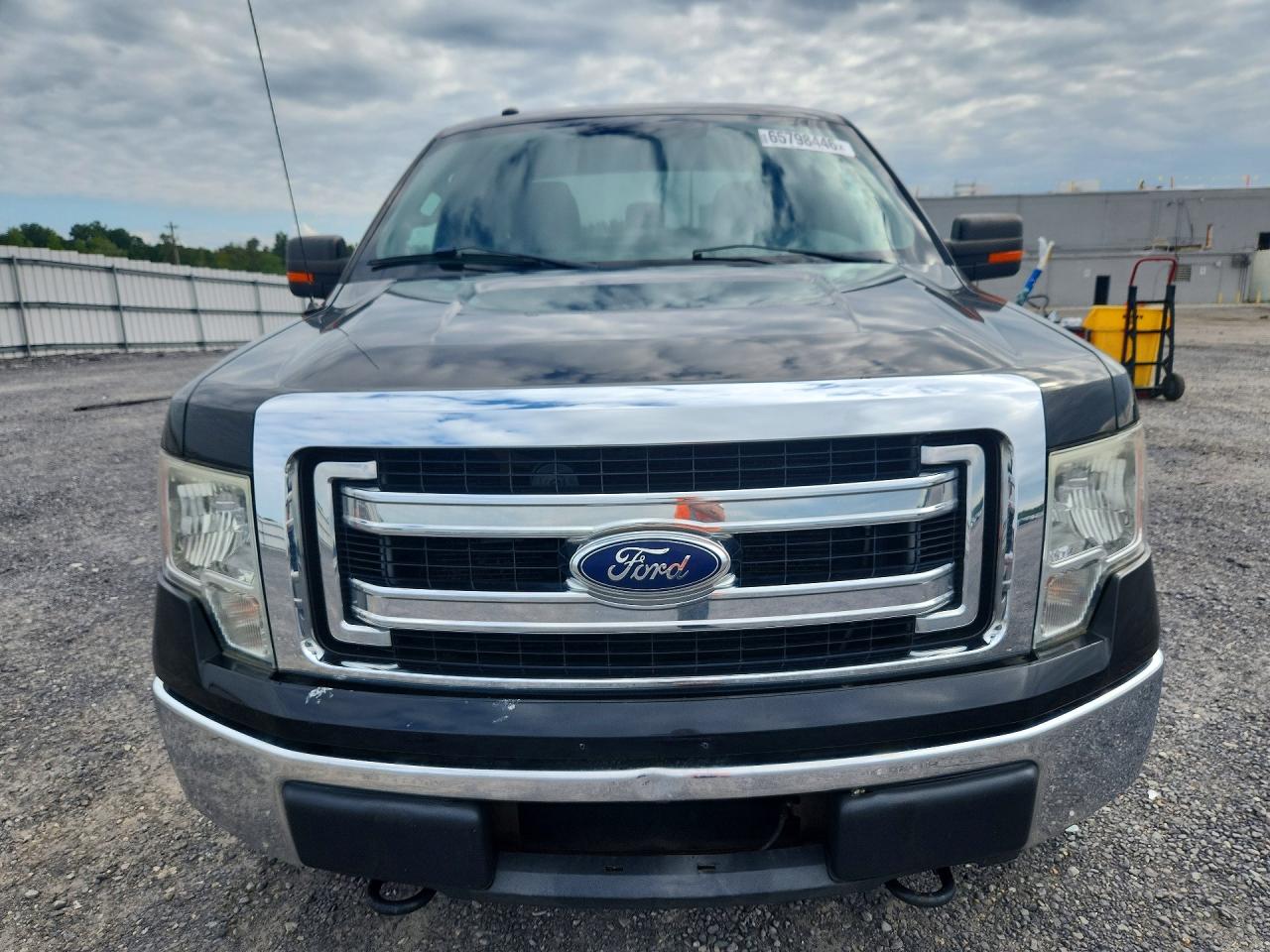 2013 Ford F150 Super Cab Black vin: 1FTEX1EM6DFD50741