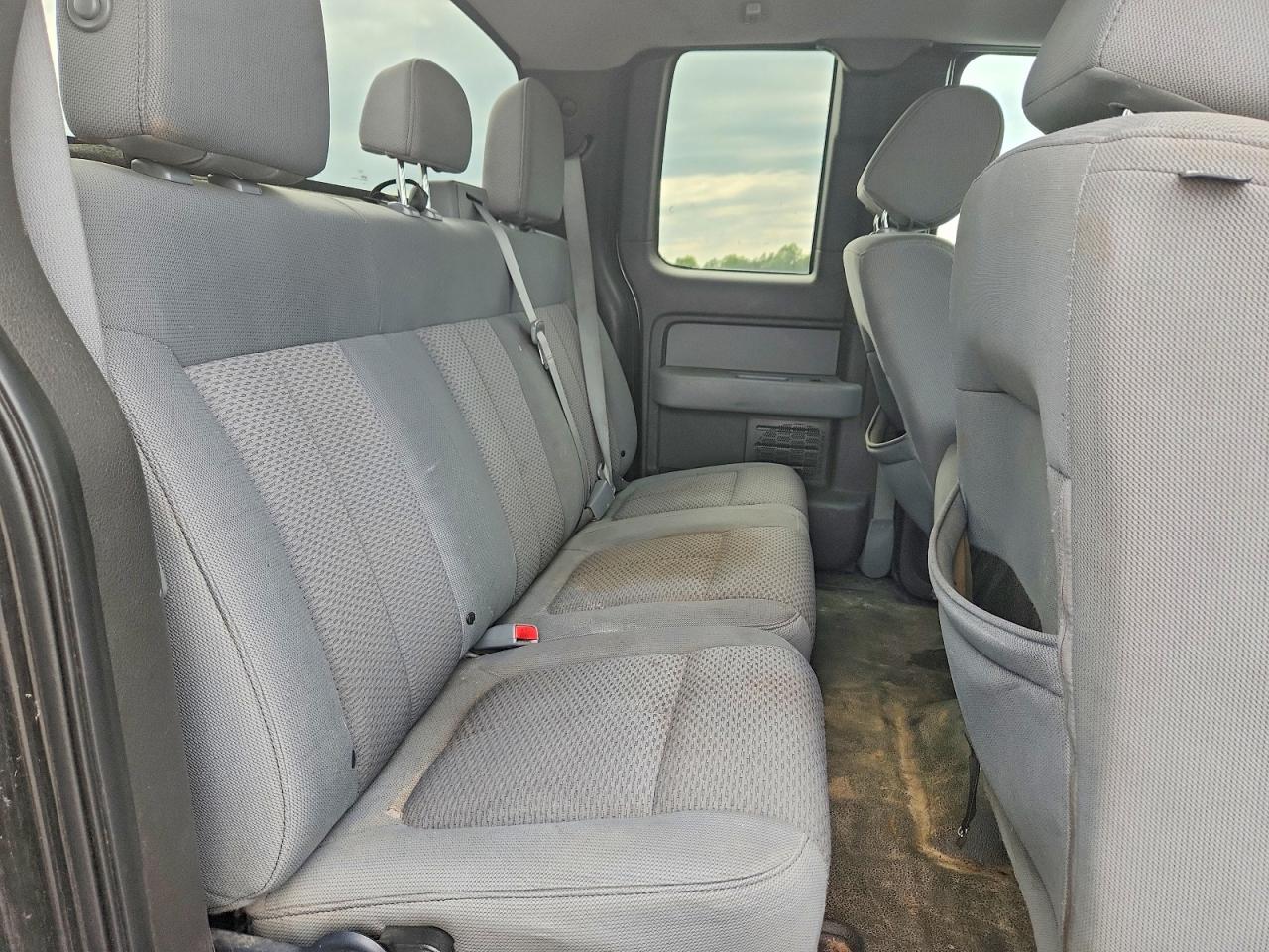 2013 Ford F150 Super Cab Black vin: 1FTEX1EM6DFD50741