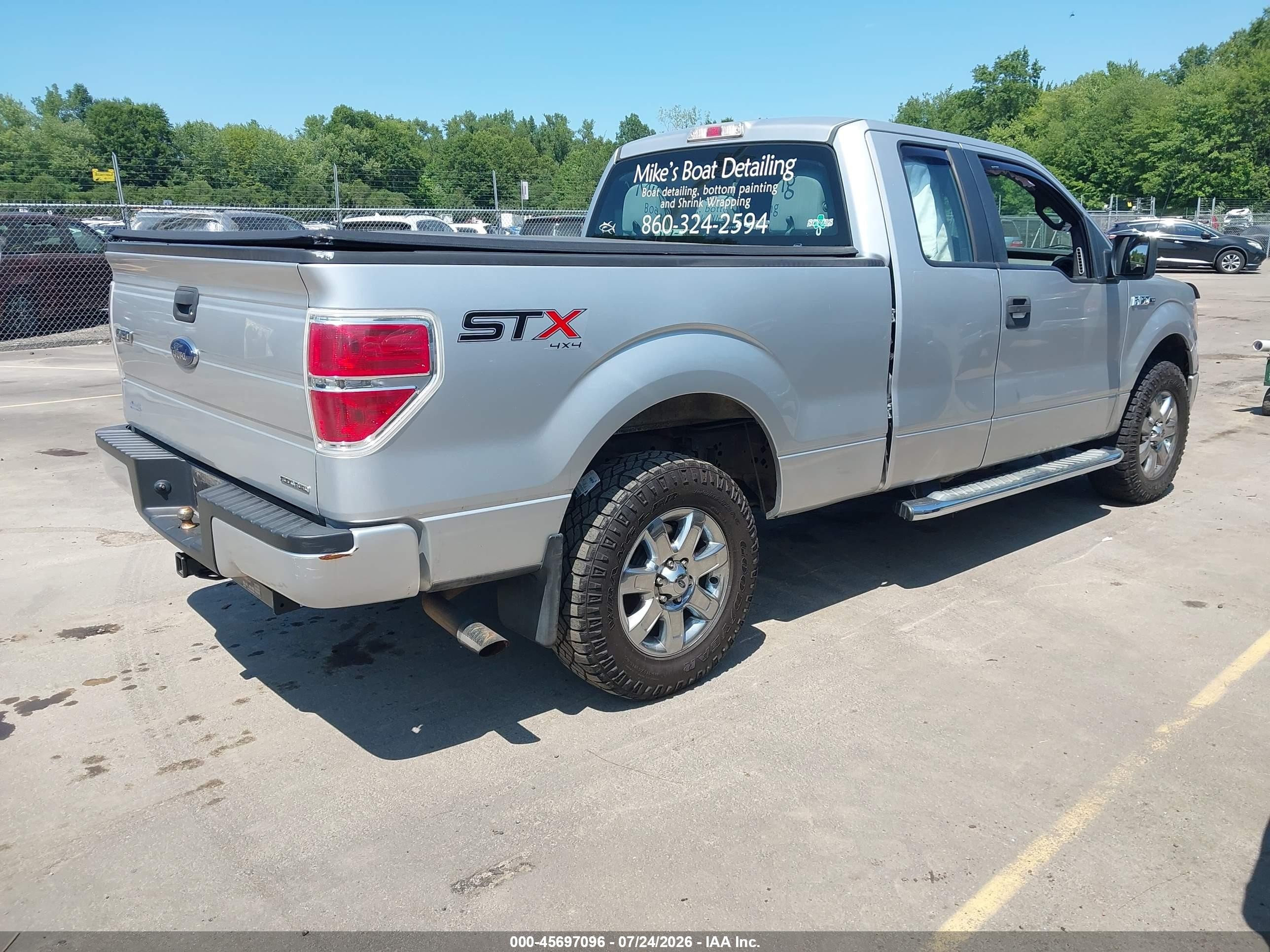2014 Ford F-150 Stx Silver vin: 1FTEX1EM6EFA22091