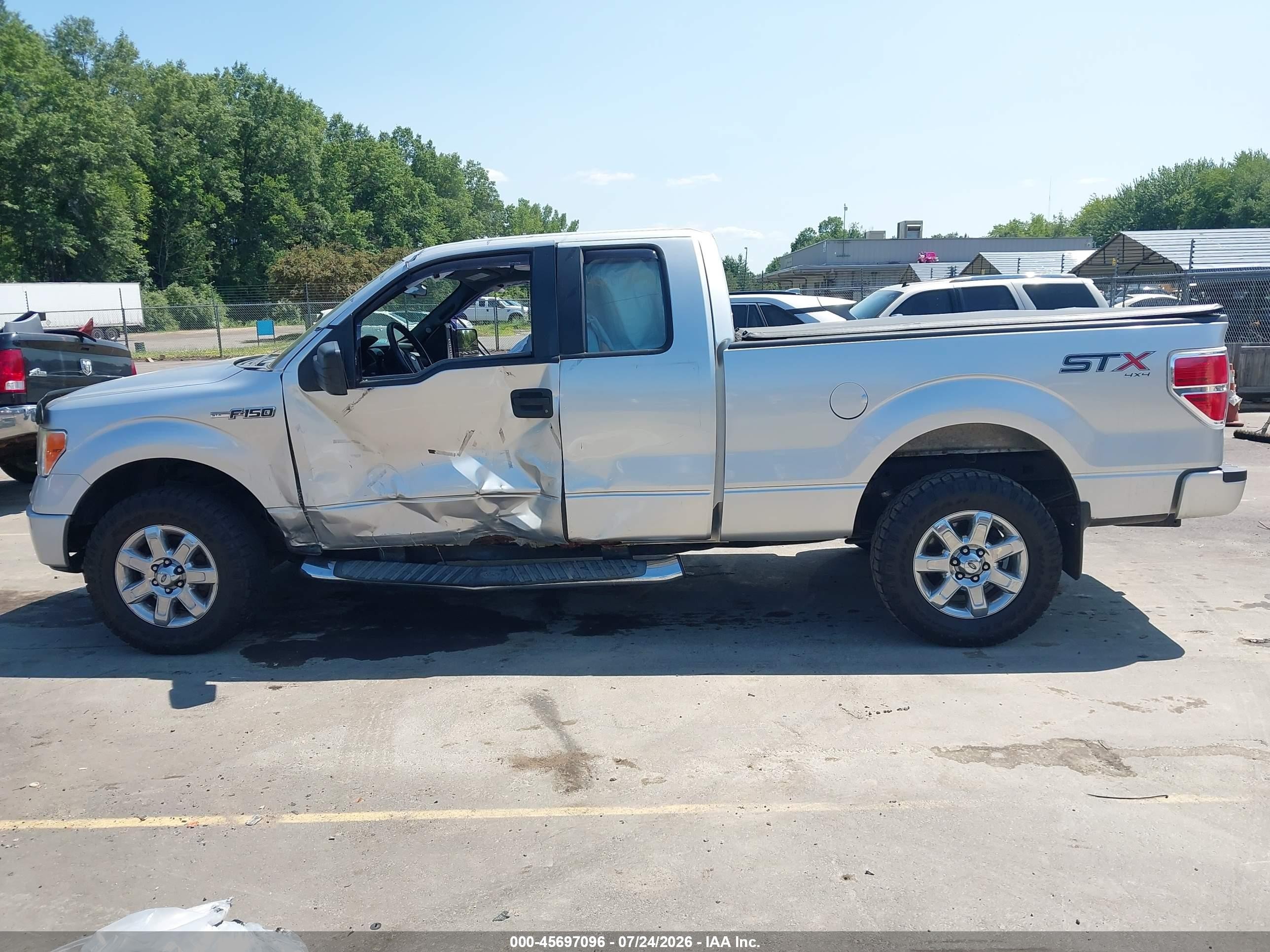 2014 Ford F-150 Stx Silver vin: 1FTEX1EM6EFA22091