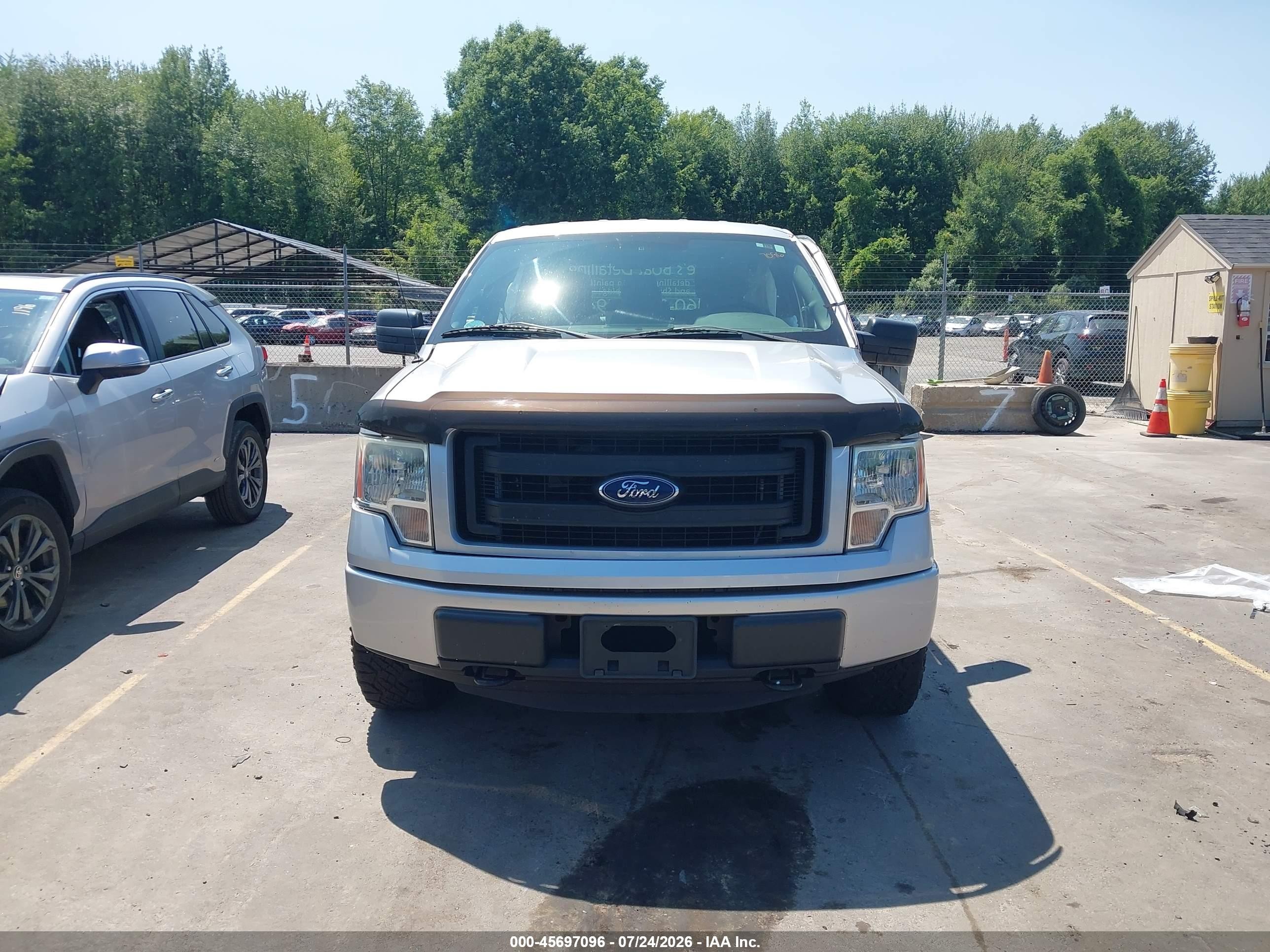 2014 Ford F-150 Stx Silver vin: 1FTEX1EM6EFA22091