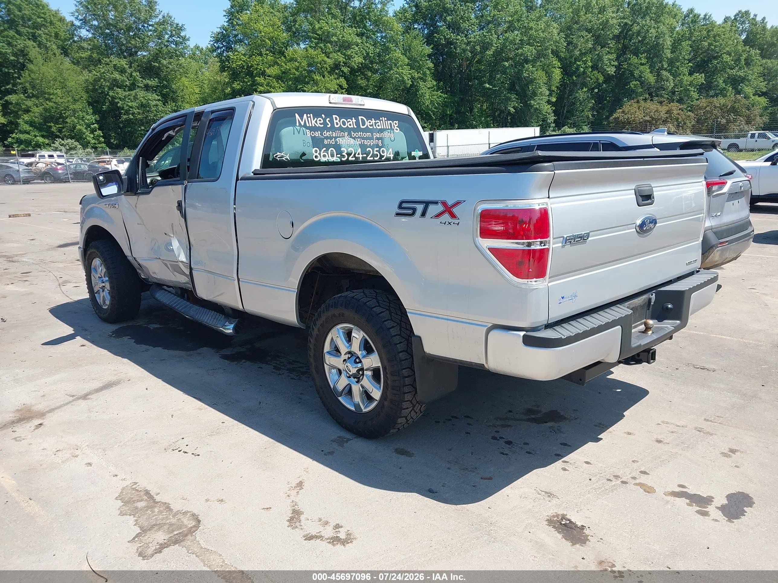 2014 Ford F-150 Stx Silver vin: 1FTEX1EM6EFA22091