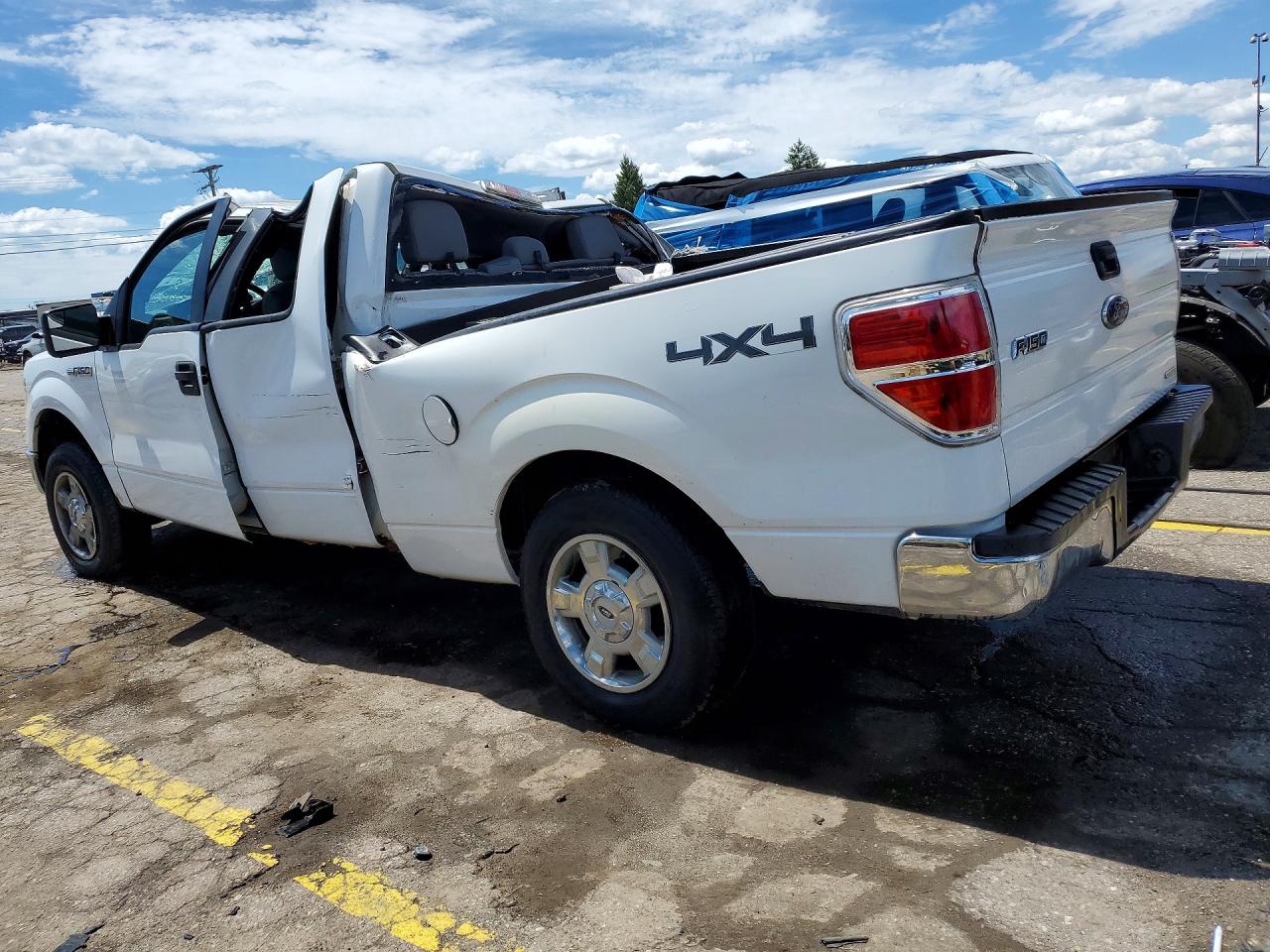 2014 Ford F150 Super Cab White vin: 1FTEX1EM6EFB11417
