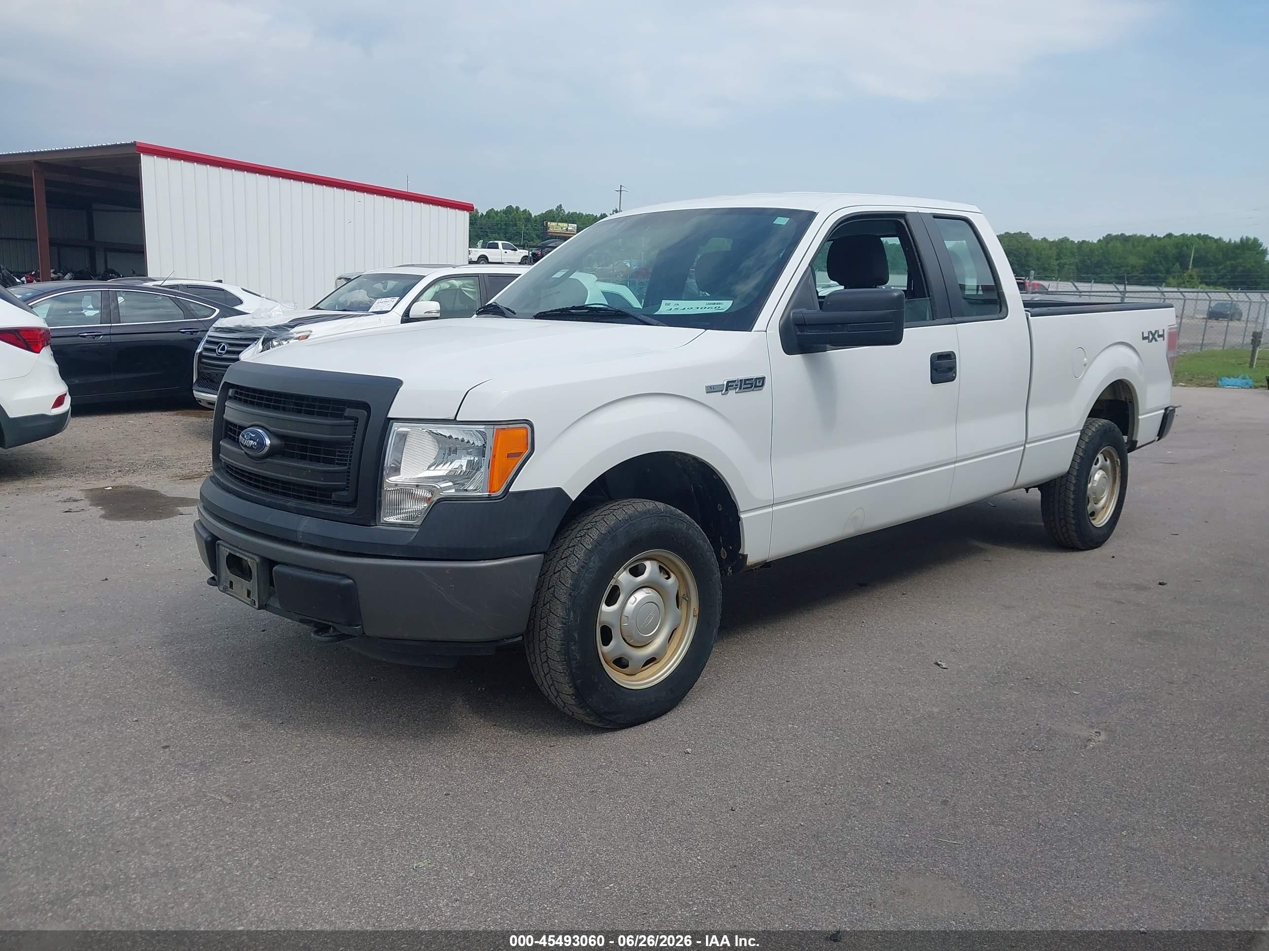2014 Ford F-150 Stx/xl/xlt Белый vin: 1FTEX1EM6EFC01845