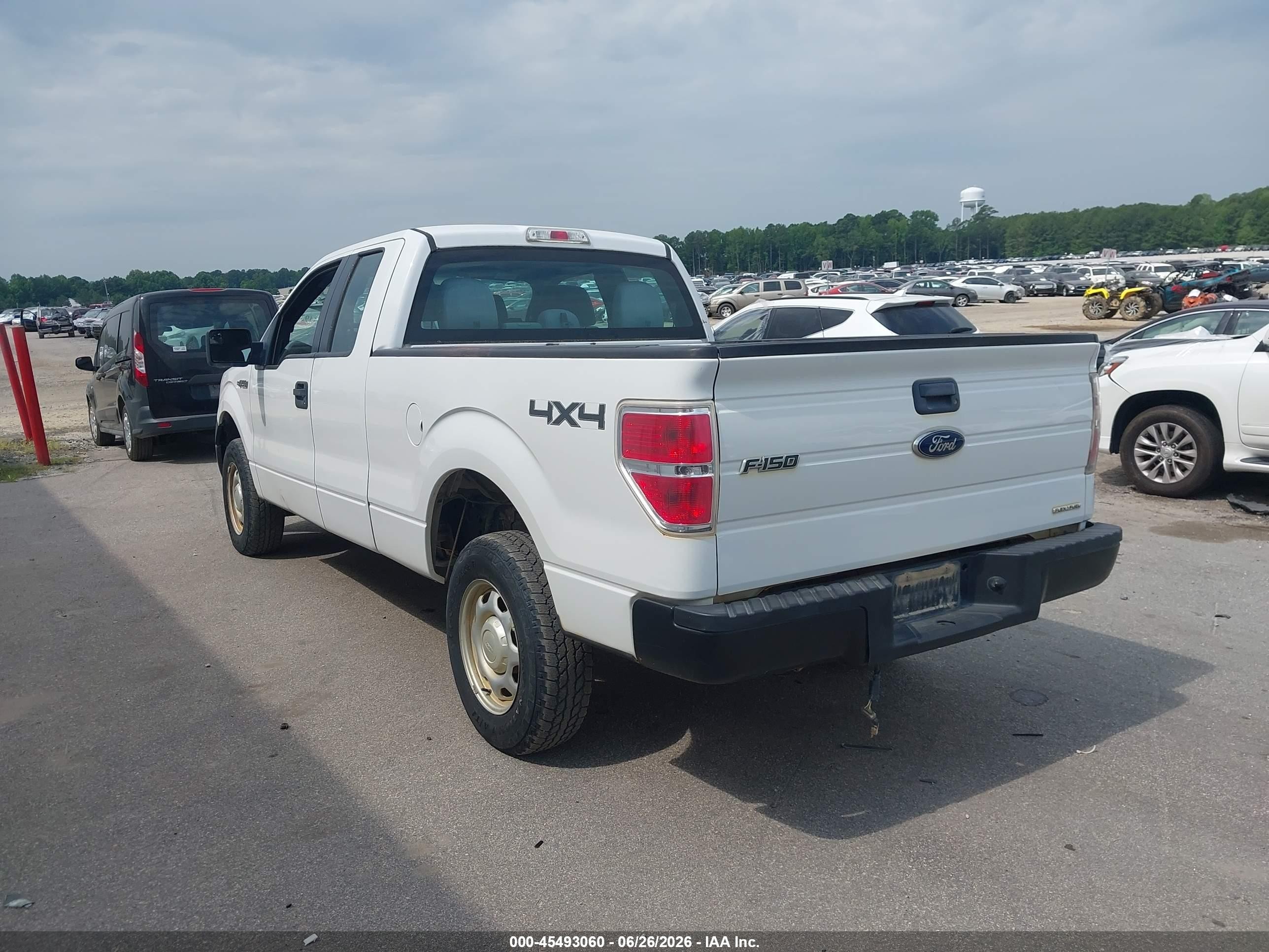 2014 Ford F-150 Stx/xl/xlt Белый vin: 1FTEX1EM6EFC01845