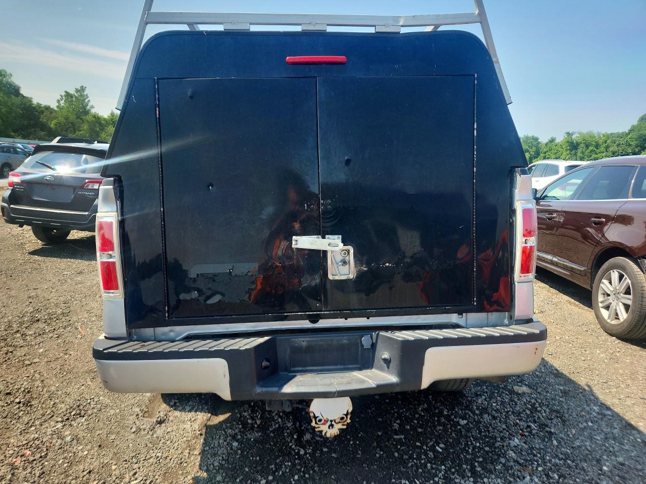 2014 Ford F150 Super Cab Gray vin: 1FTEX1EM6EKE28945