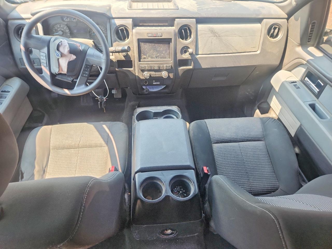 2014 Ford F150 Super Cab Gray vin: 1FTEX1EM6EKE28945