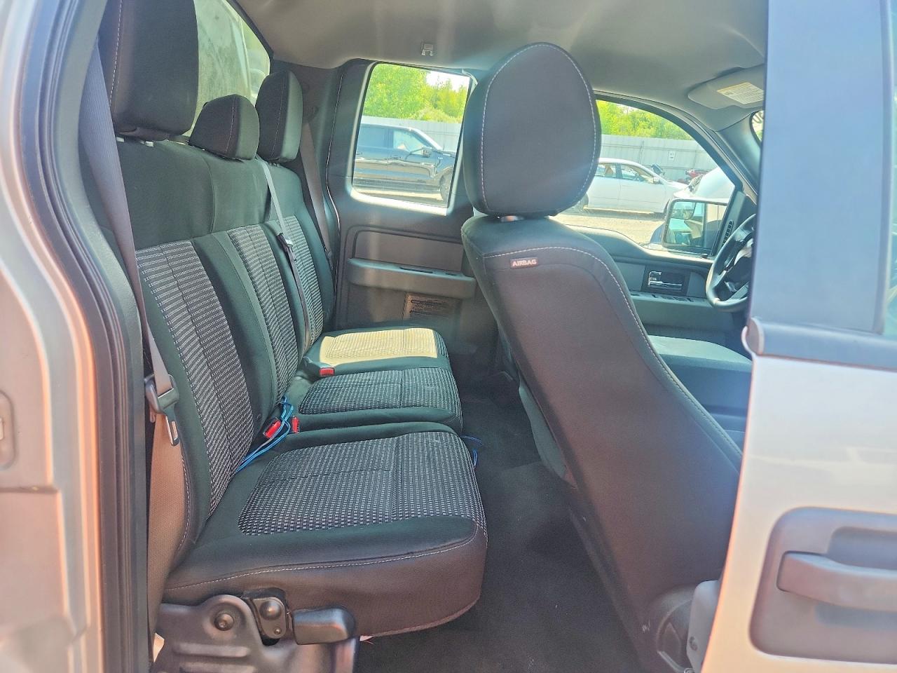 2014 Ford F150 Super Cab Gray vin: 1FTEX1EM6EKE28945