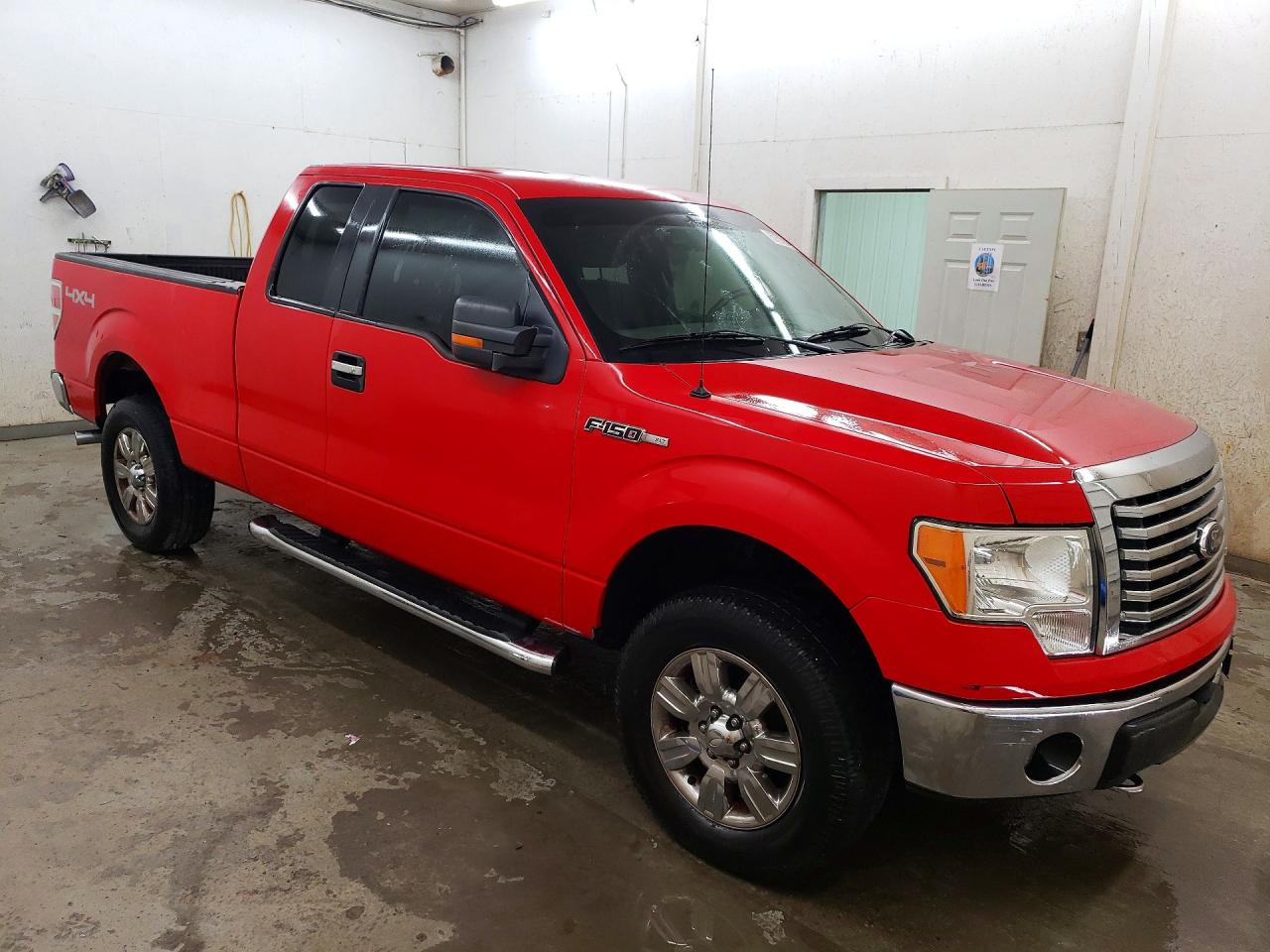 2012 Ford F150 Super Cab Red vin: 1FTEX1EM7CFA80322