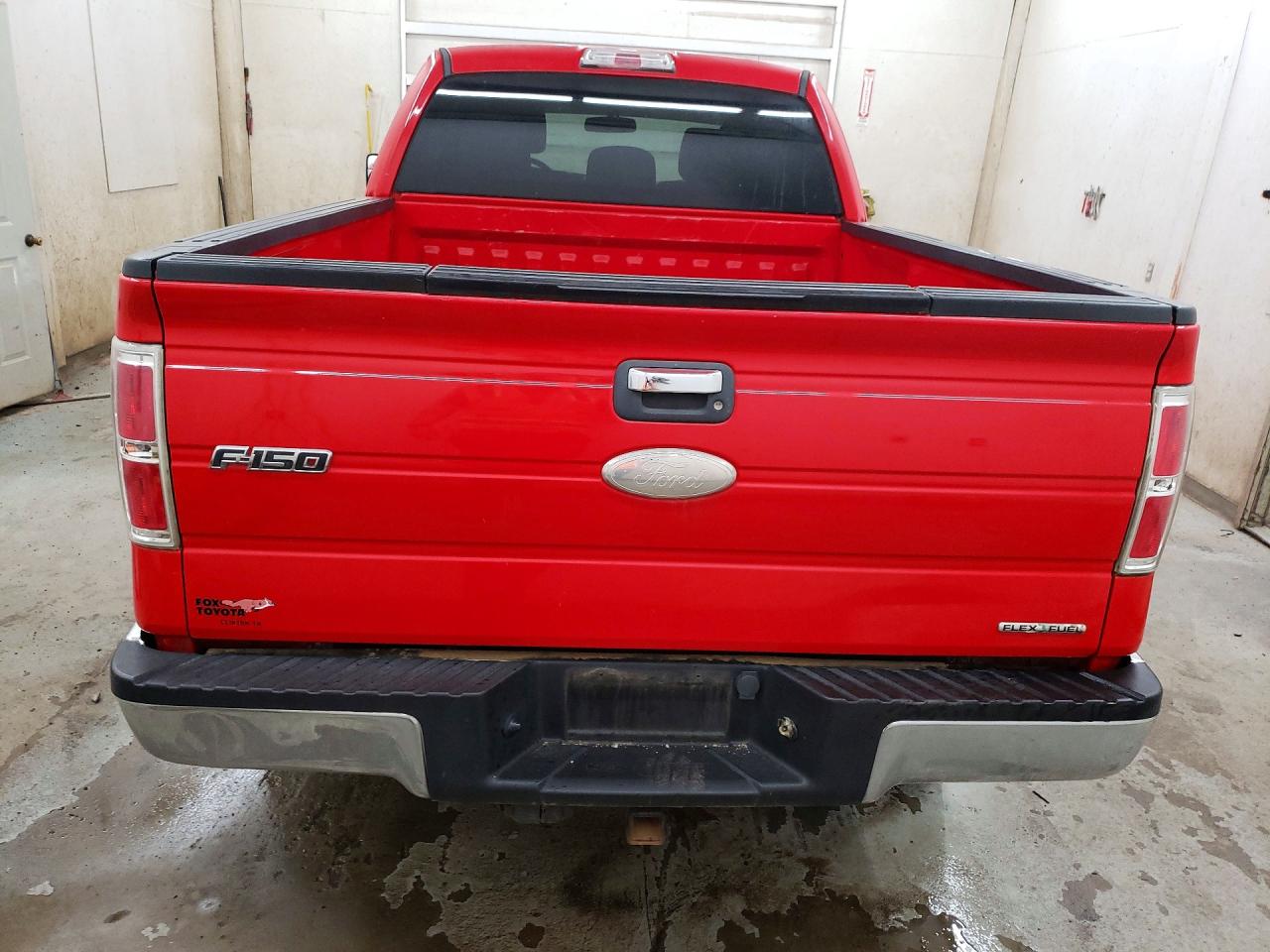 2012 Ford F150 Super Cab Red vin: 1FTEX1EM7CFA80322