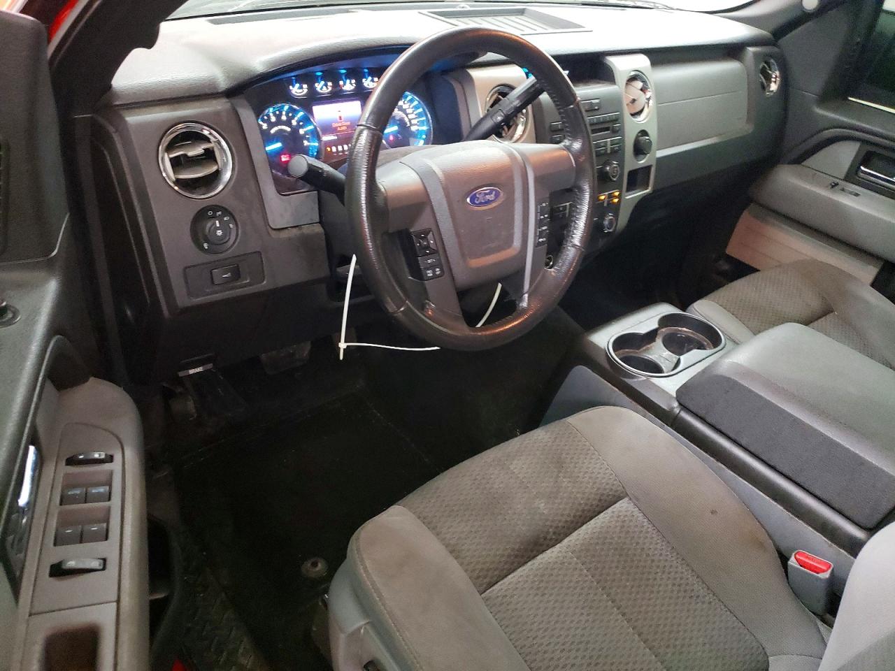 2012 Ford F150 Super Cab Red vin: 1FTEX1EM7CFA80322