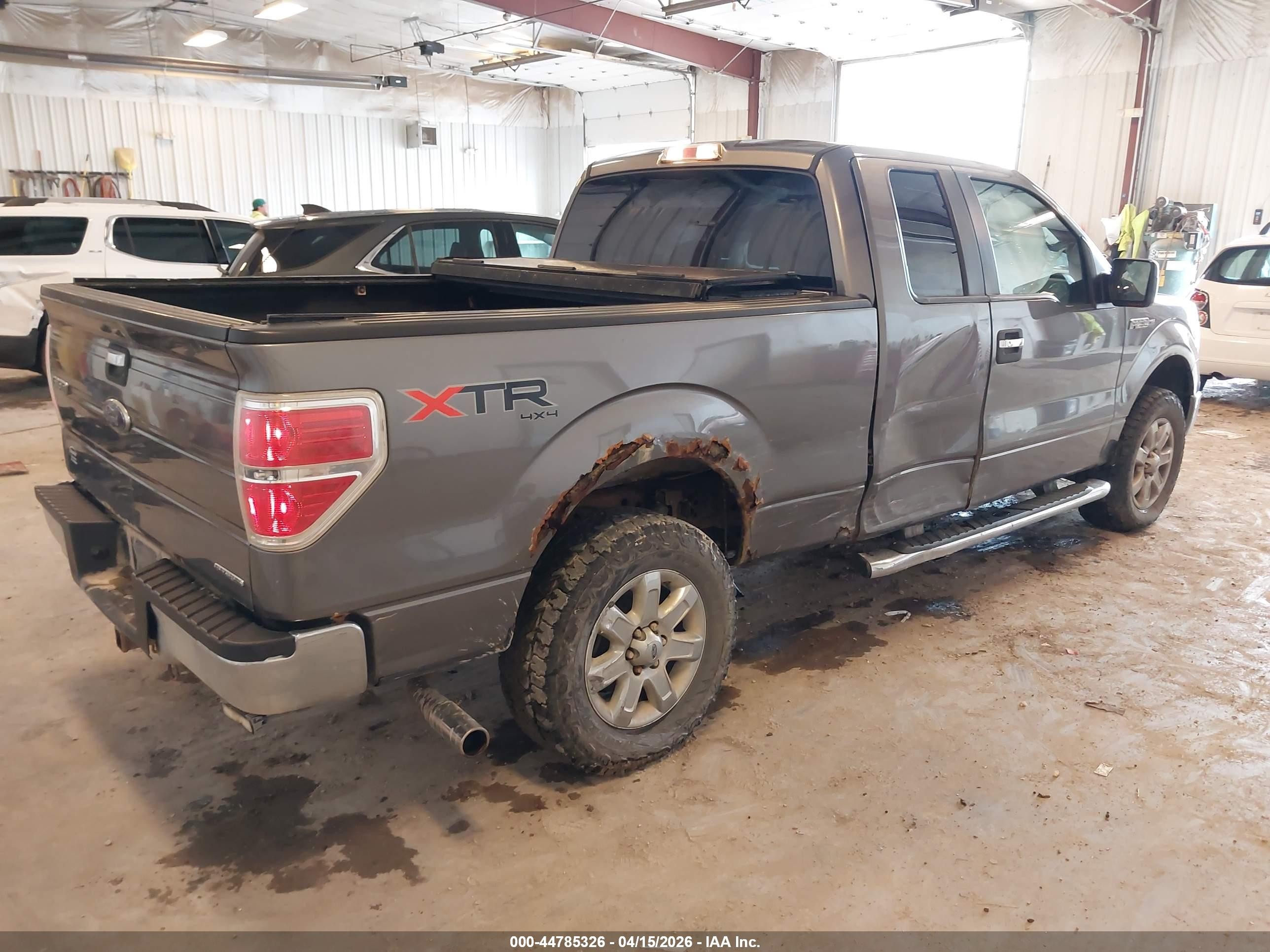 2013 Ford F-150 Xlt Серый vin: 1FTEX1EM7DFB70443