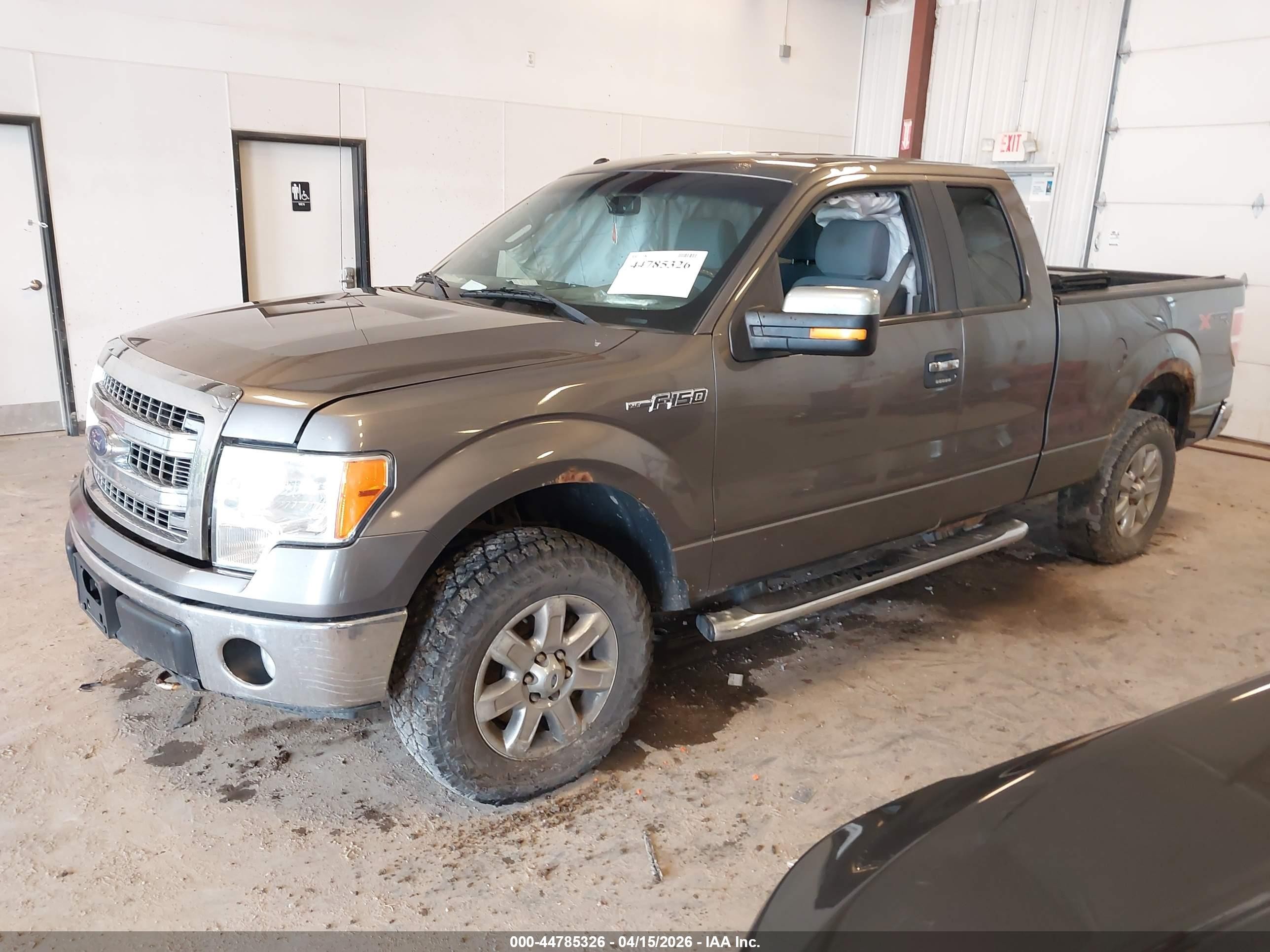 2013 Ford F-150 Xlt Серый vin: 1FTEX1EM7DFB70443