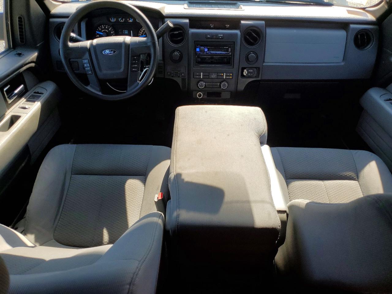 2014 Ford F150 Super Cab Серый vin: 1FTEX1EM7EFB54051