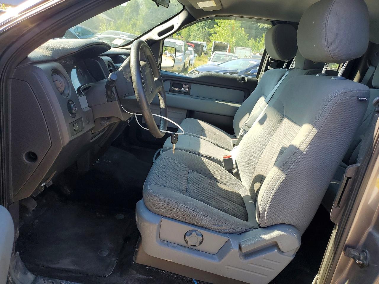2014 Ford F150 Super Cab Серый vin: 1FTEX1EM7EFB54051