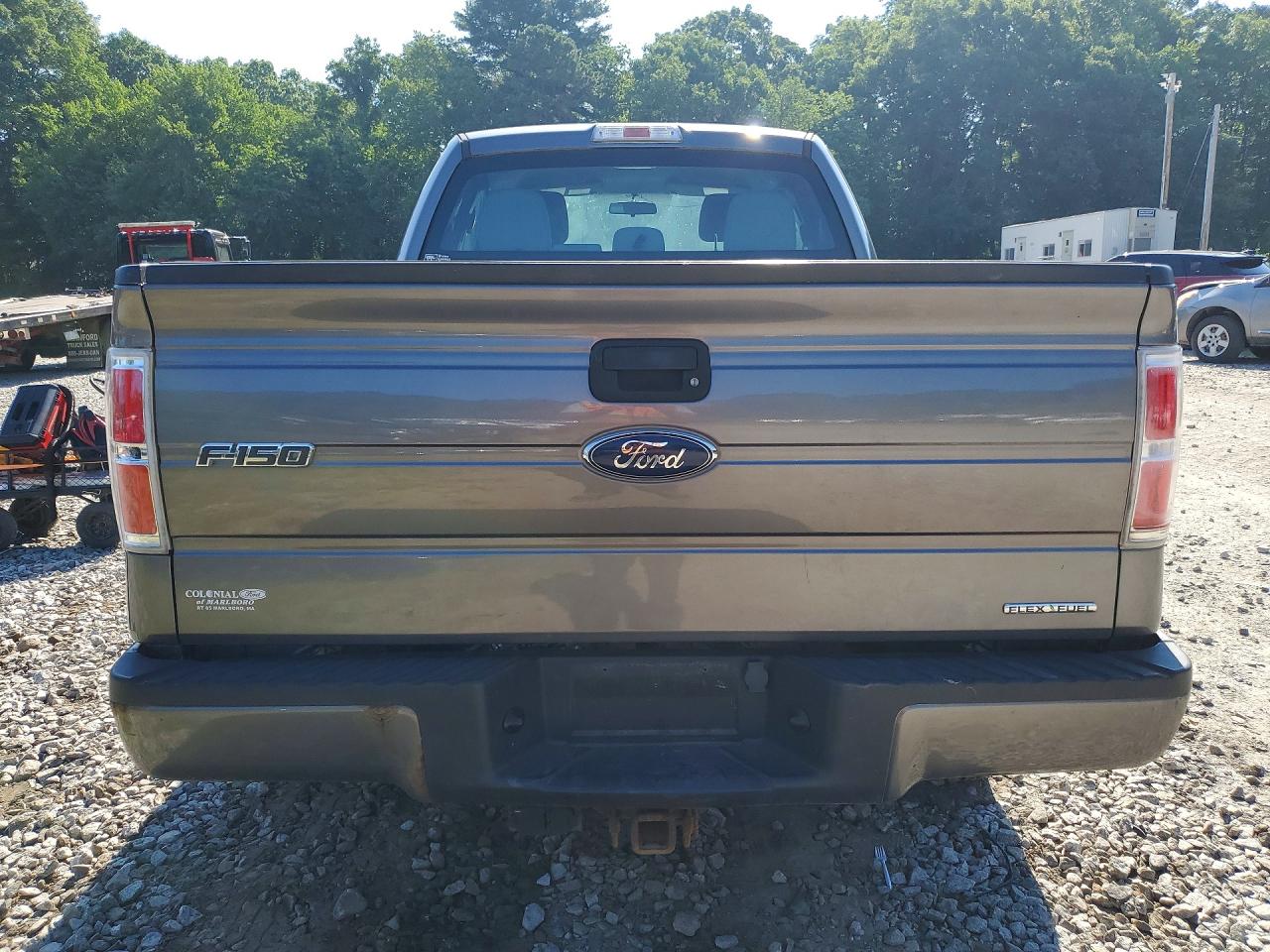 2014 Ford F150 Super Cab Серый vin: 1FTEX1EM7EFB54051