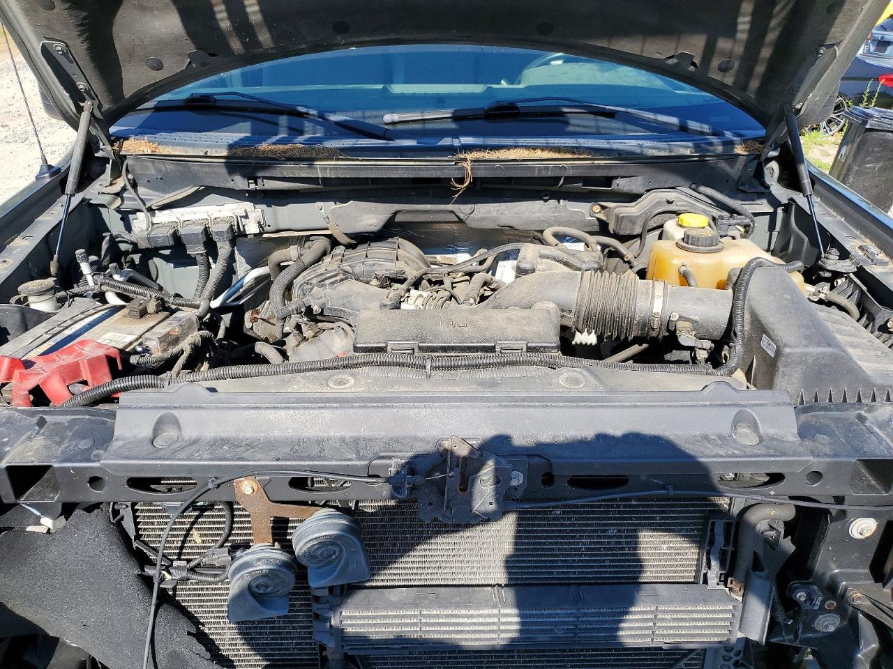2014 Ford F150 Super Cab Серый vin: 1FTEX1EM7EFB54051