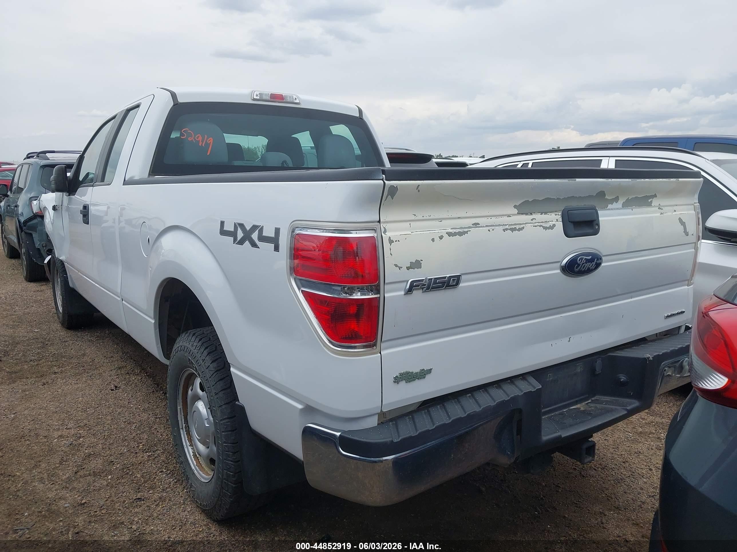 2014 Ford F-150 Xl White vin: 1FTEX1EM7EKF28293