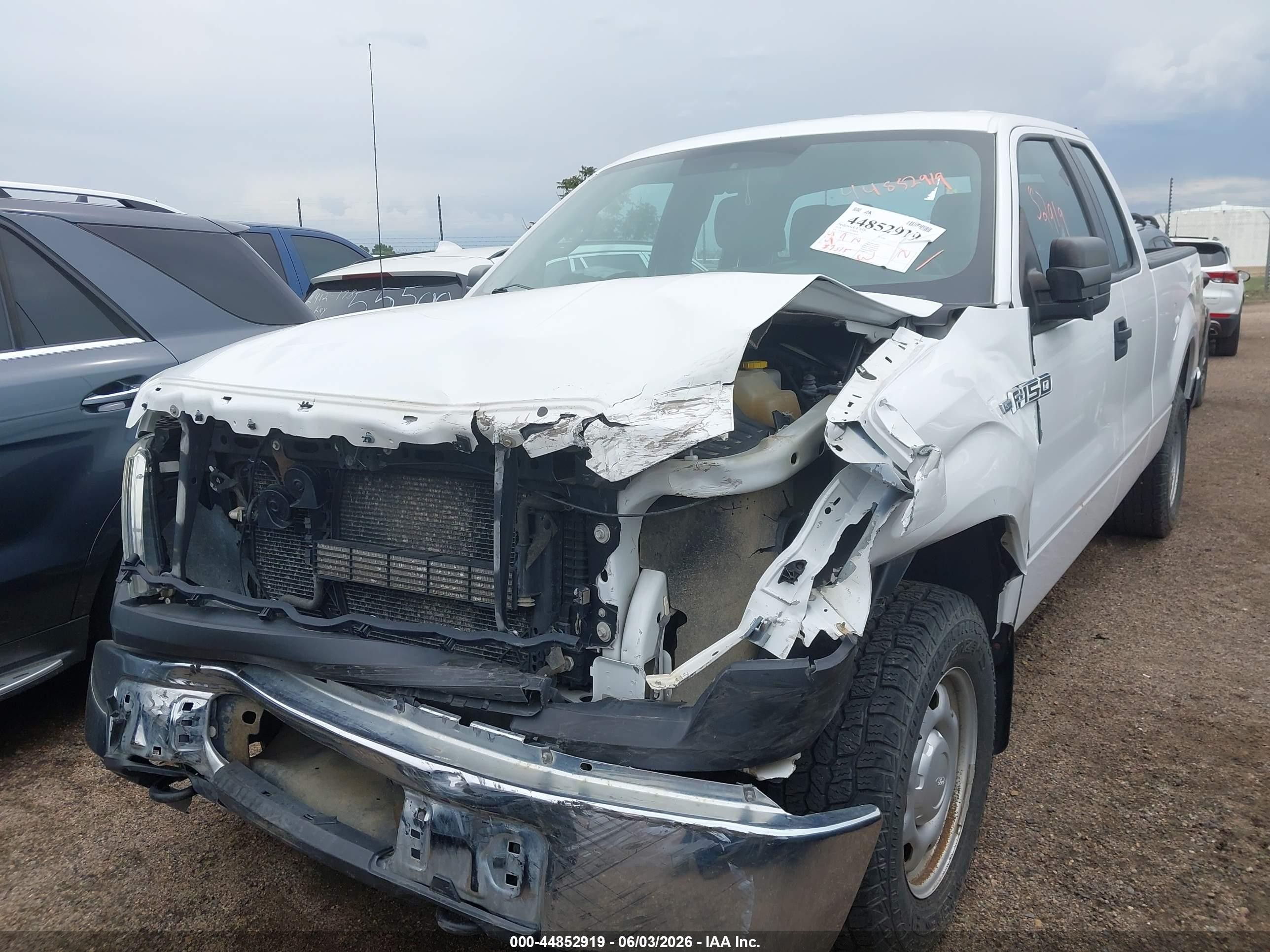 2014 Ford F-150 Xl White vin: 1FTEX1EM7EKF28293