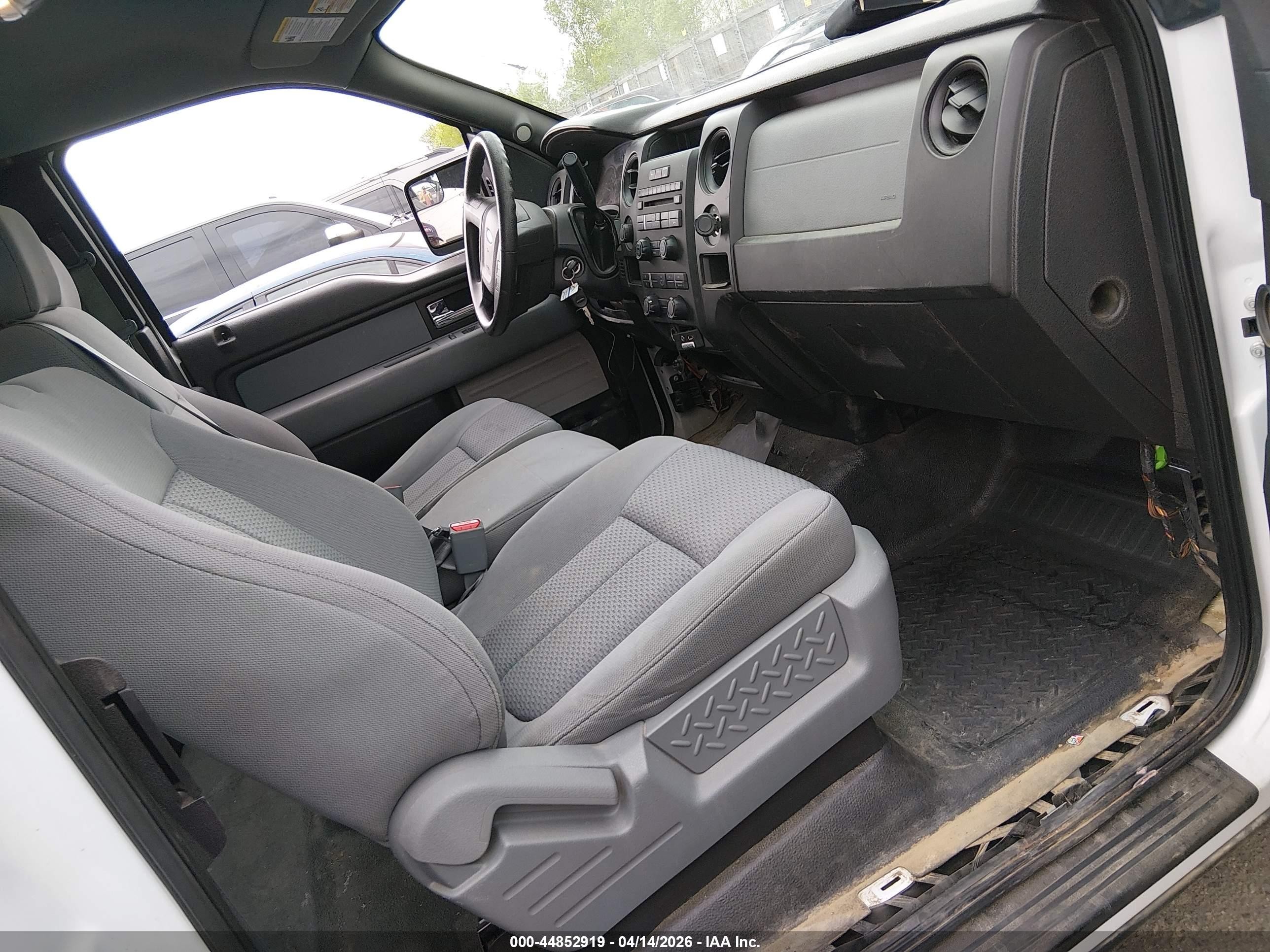 2014 Ford F-150 Xl White vin: 1FTEX1EM7EKF28293