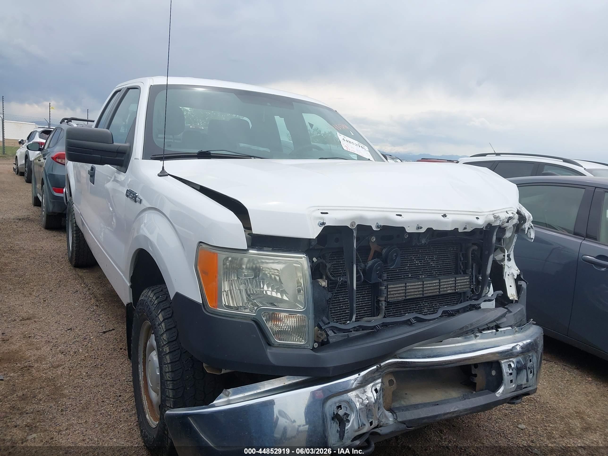 2014 Ford F-150 Xl White vin: 1FTEX1EM7EKF28293