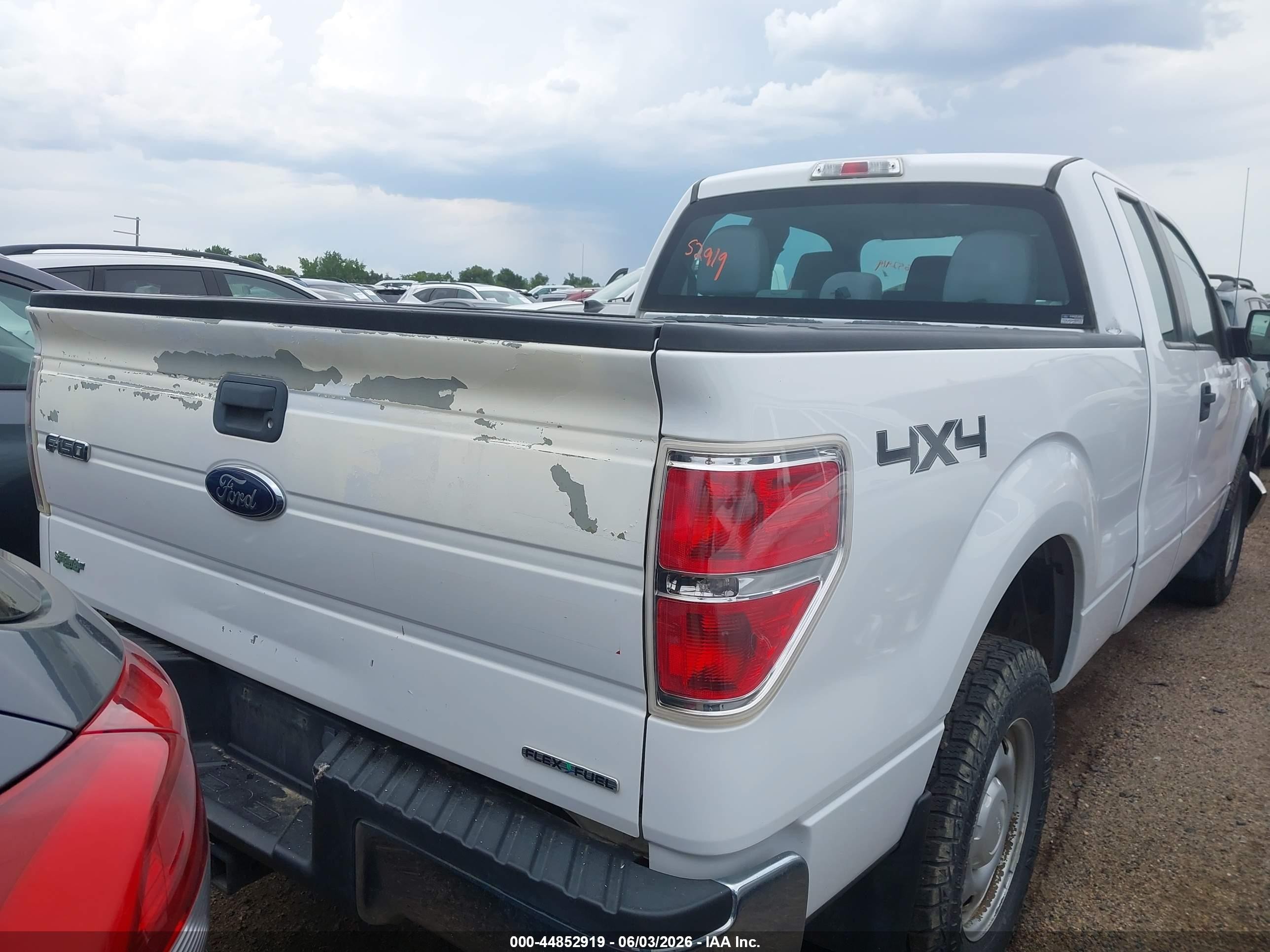 2014 Ford F-150 Xl White vin: 1FTEX1EM7EKF28293