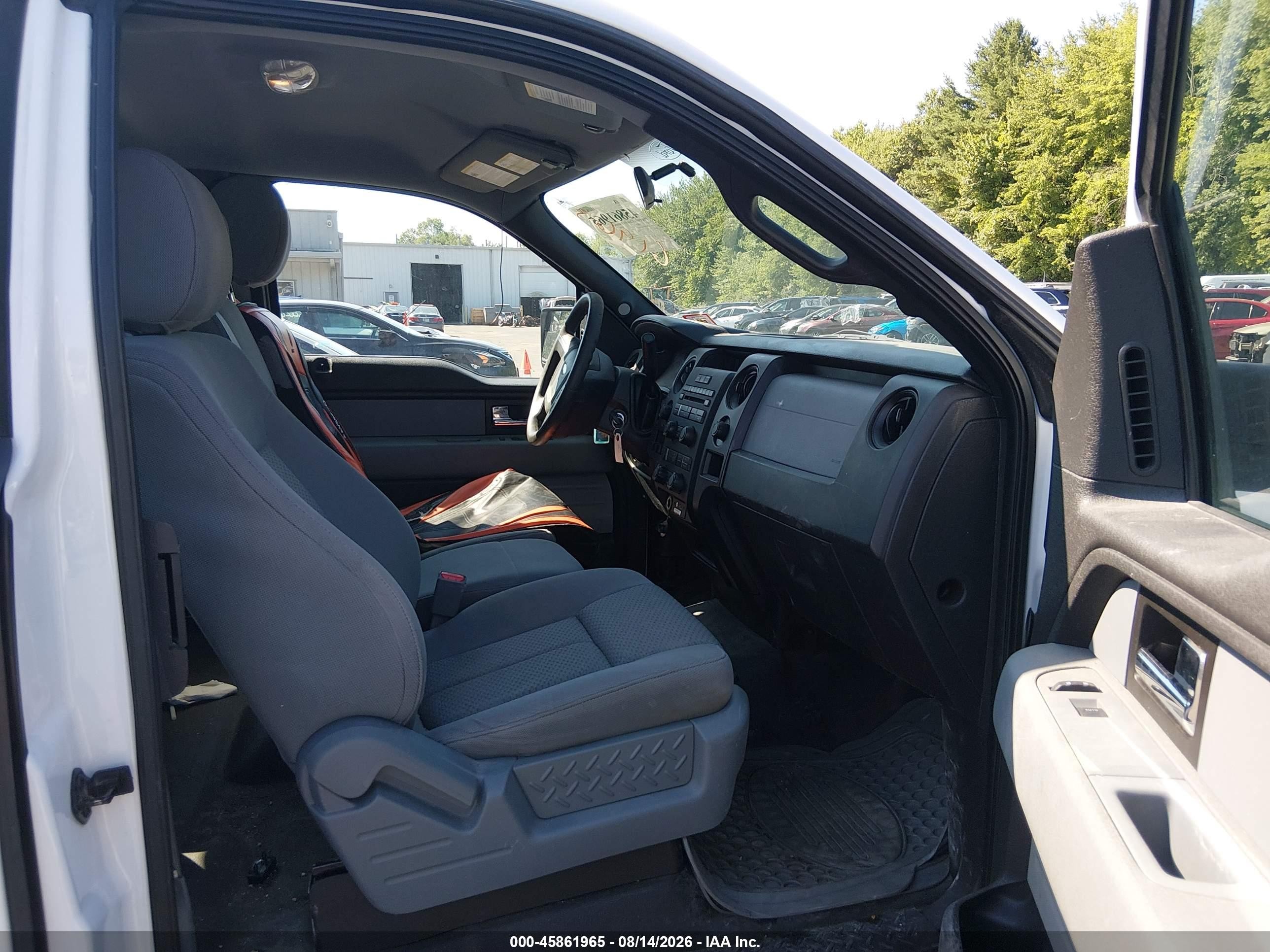 2014 Ford F-150 Stx White vin: 1FTEX1EM7EKG39457