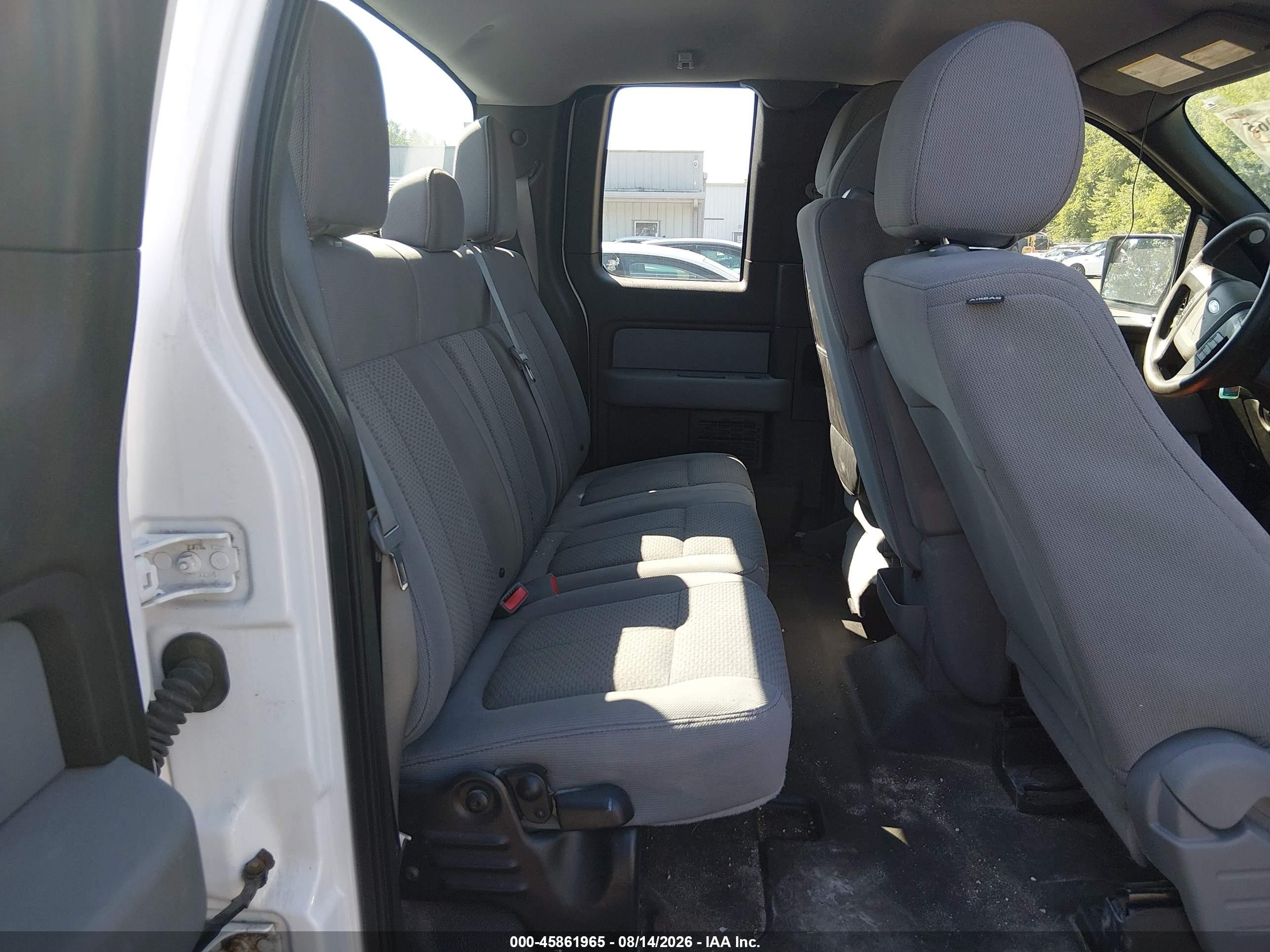 2014 Ford F-150 Stx White vin: 1FTEX1EM7EKG39457