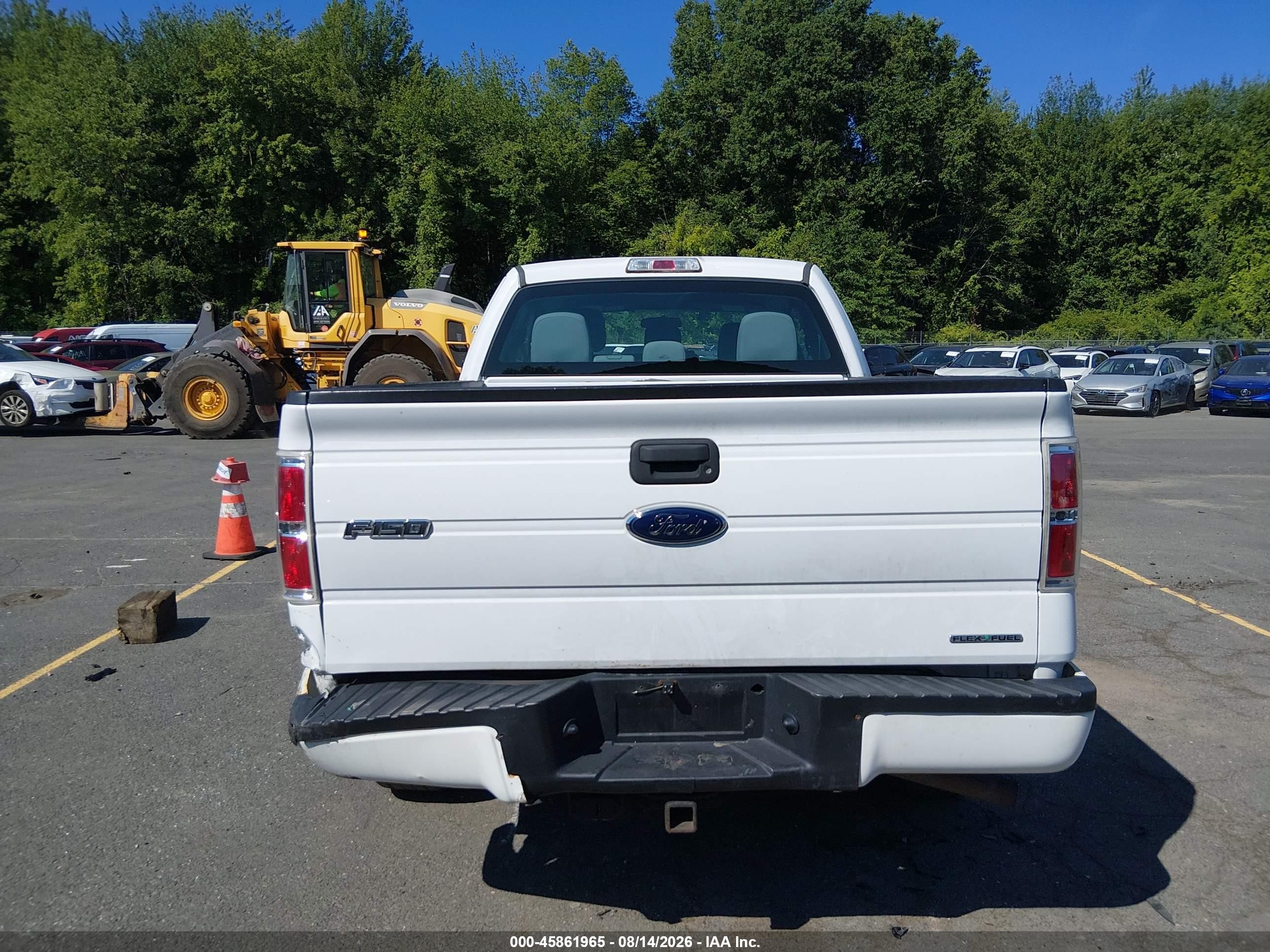 2014 Ford F-150 Stx White vin: 1FTEX1EM7EKG39457