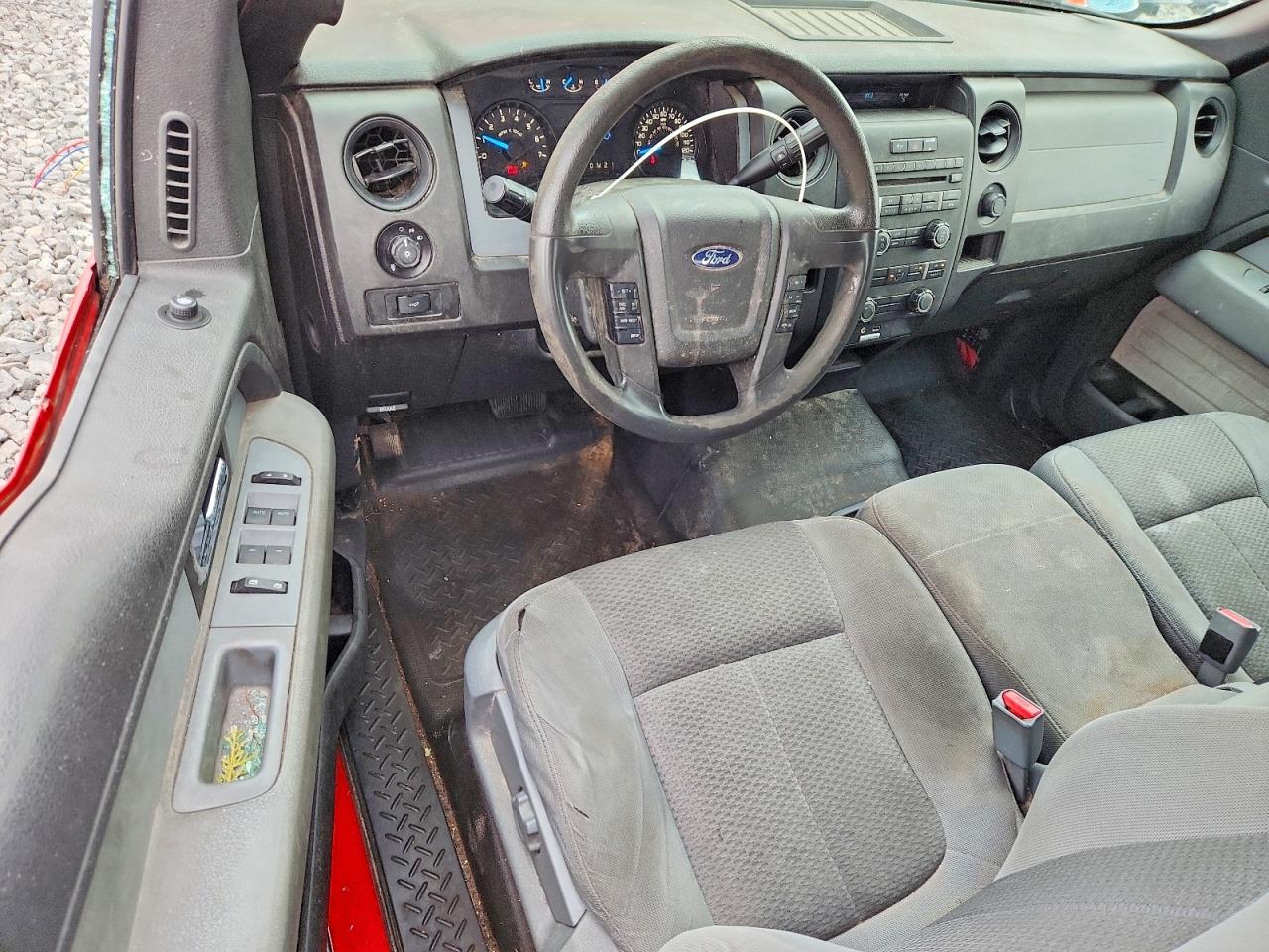 2014 Ford F150 Super Cab Red vin: 1FTEX1EM8EFC28352
