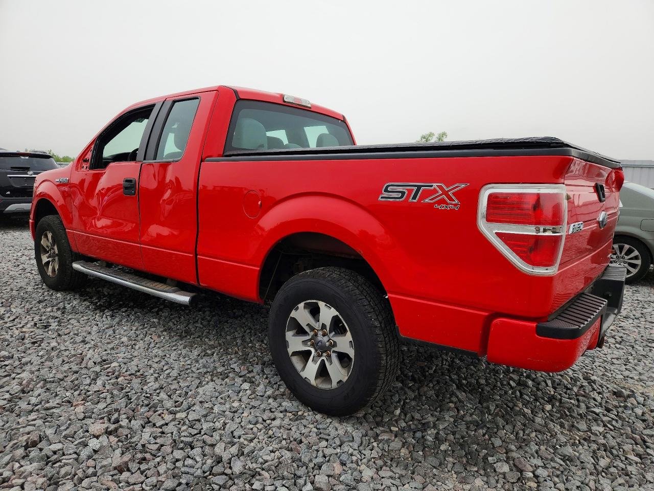 2014 Ford F150 Super Cab Red vin: 1FTEX1EM8EFC28352