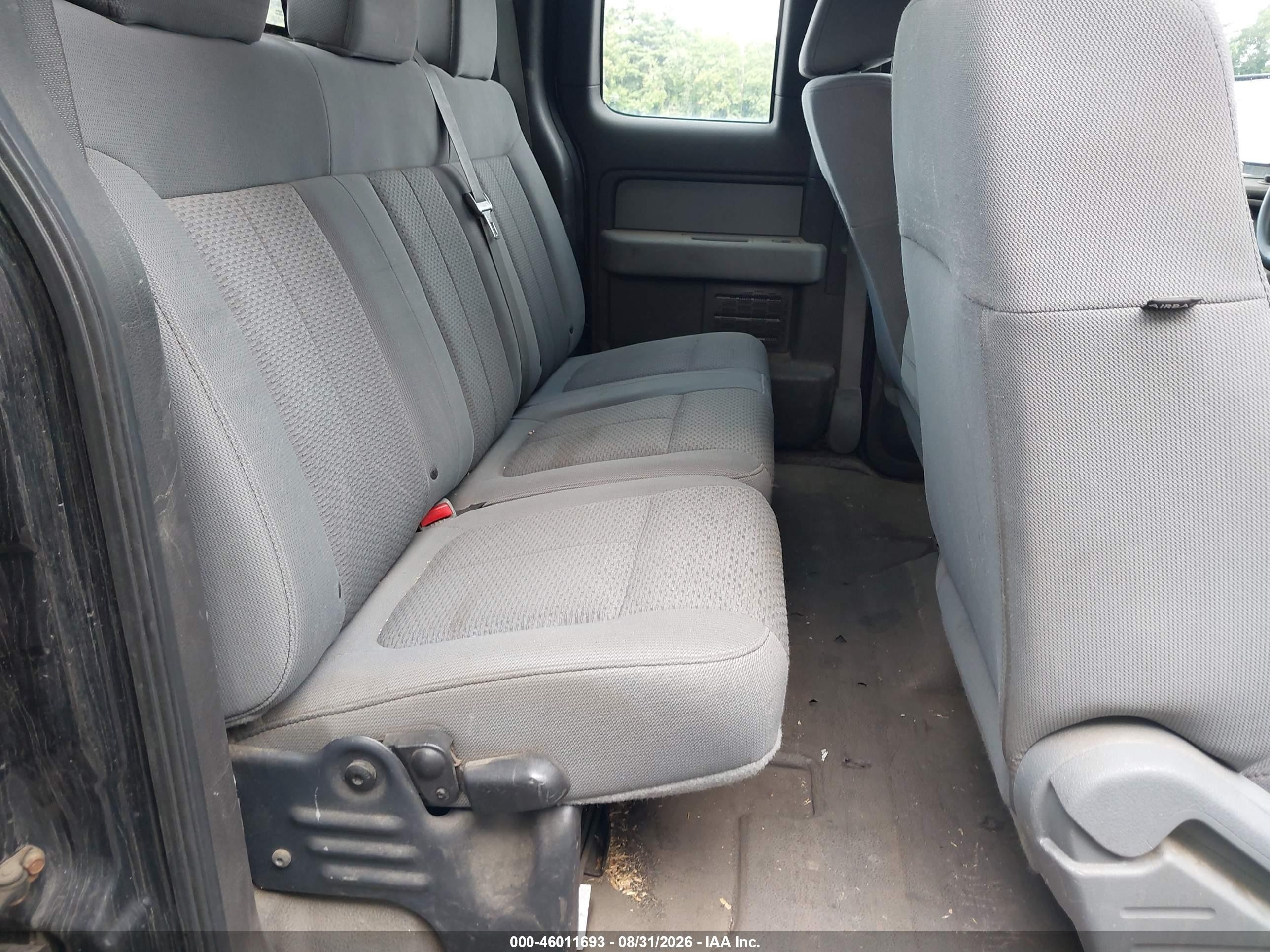 2011 Ford F-150 Xl Black vin: 1FTEX1EM9BFA23344