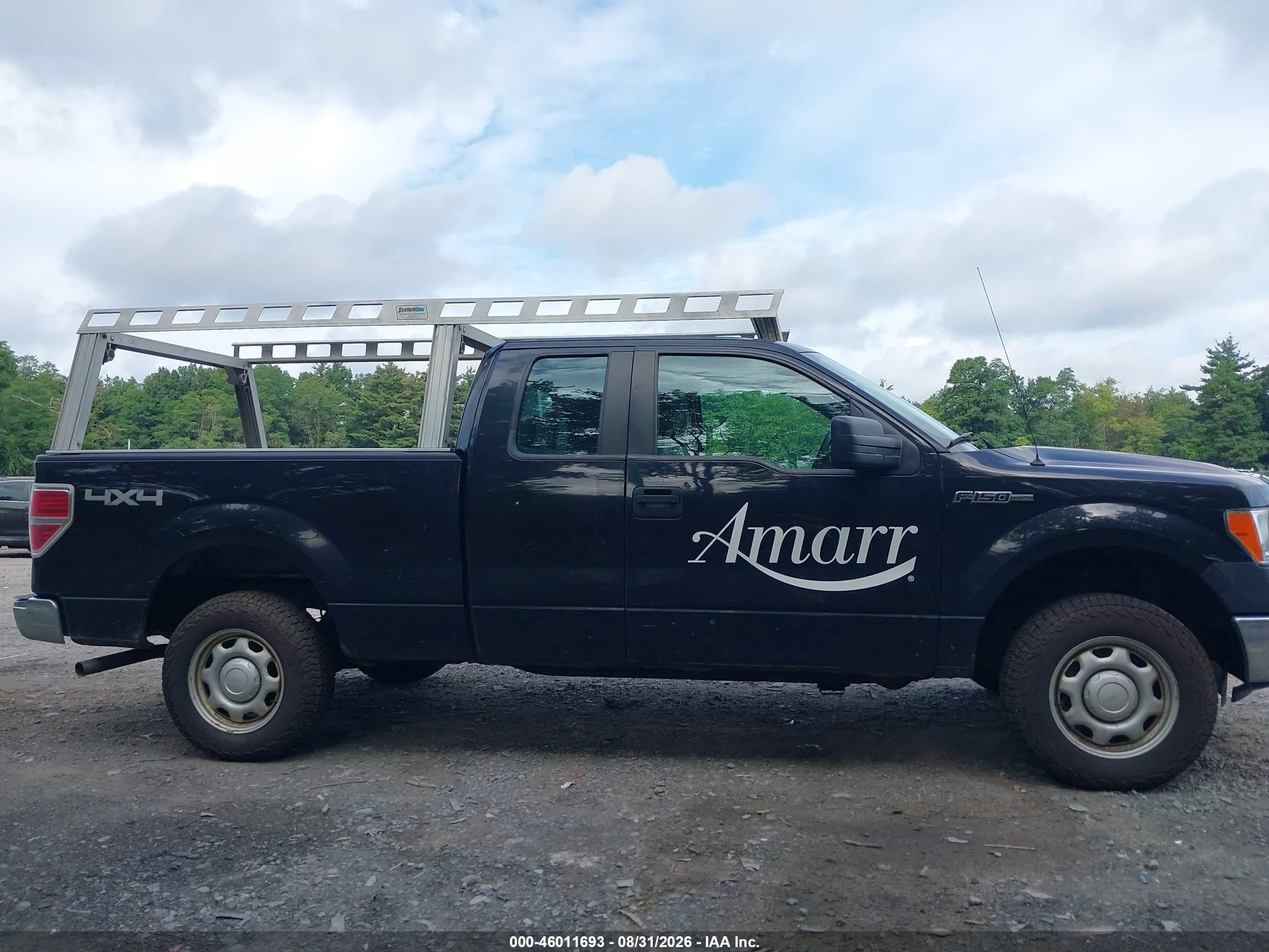 2011 Ford F-150 Xl Black vin: 1FTEX1EM9BFA23344
