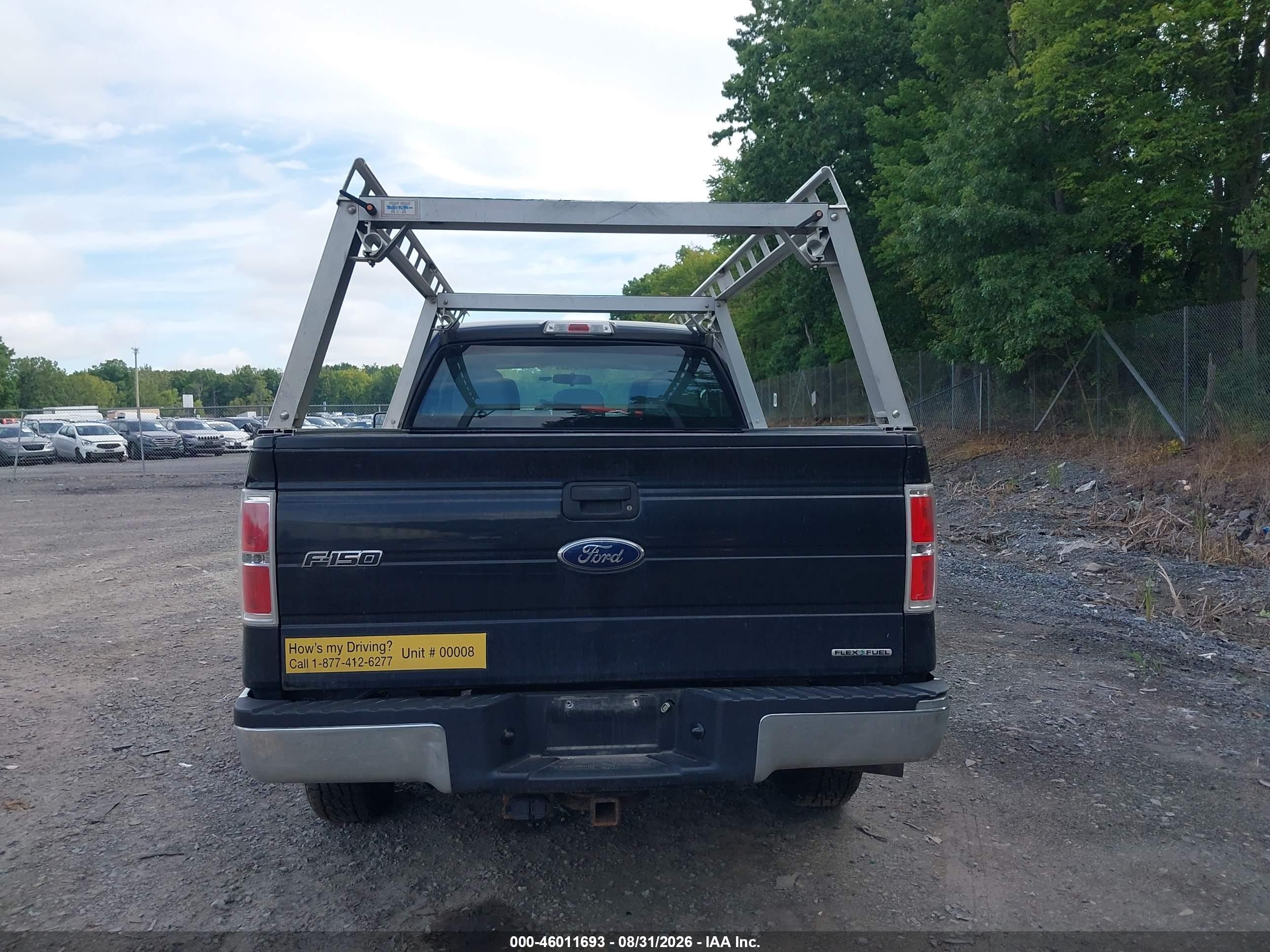 2011 Ford F-150 Xl Black vin: 1FTEX1EM9BFA23344