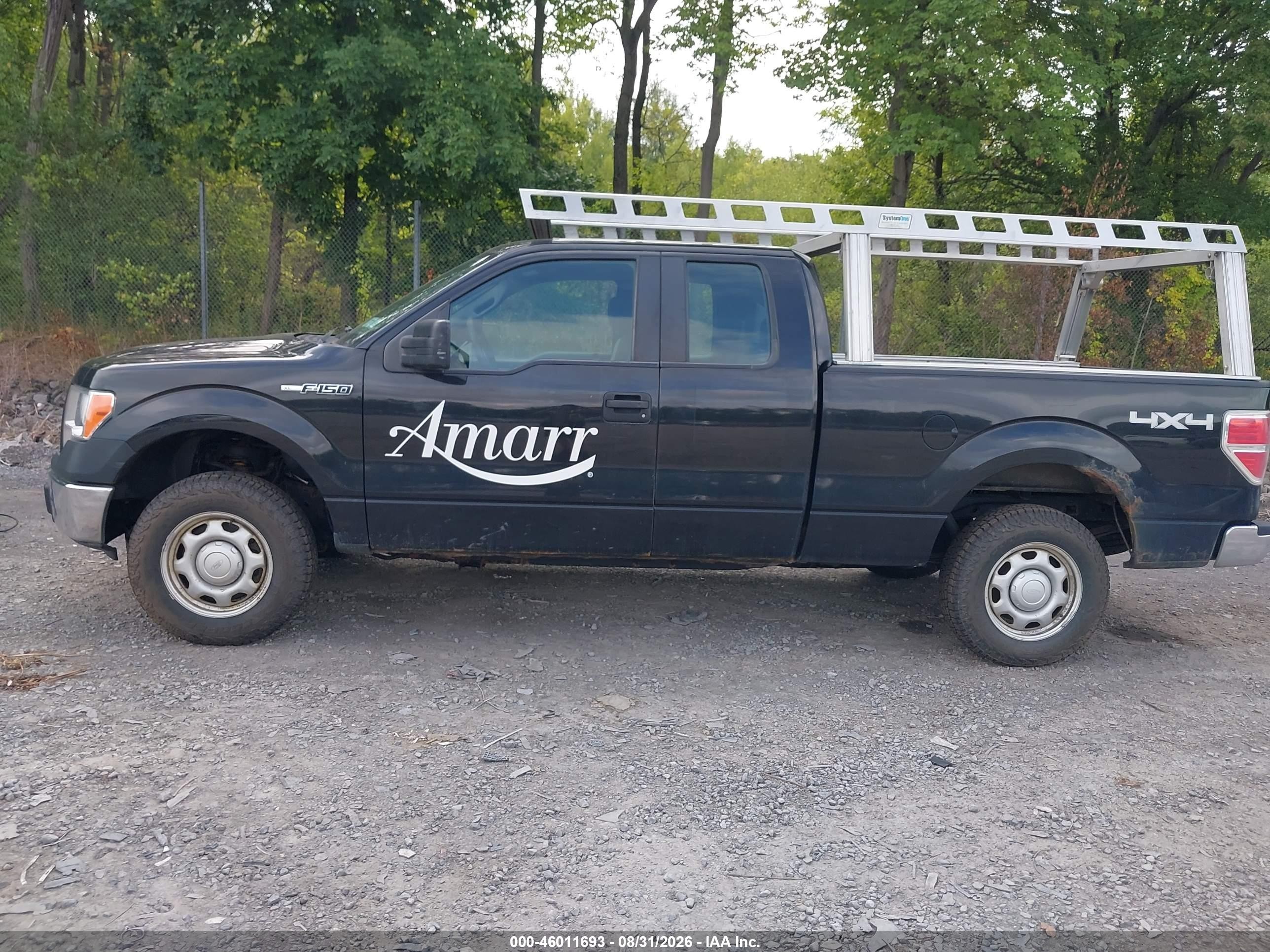 2011 Ford F-150 Xl Black vin: 1FTEX1EM9BFA23344
