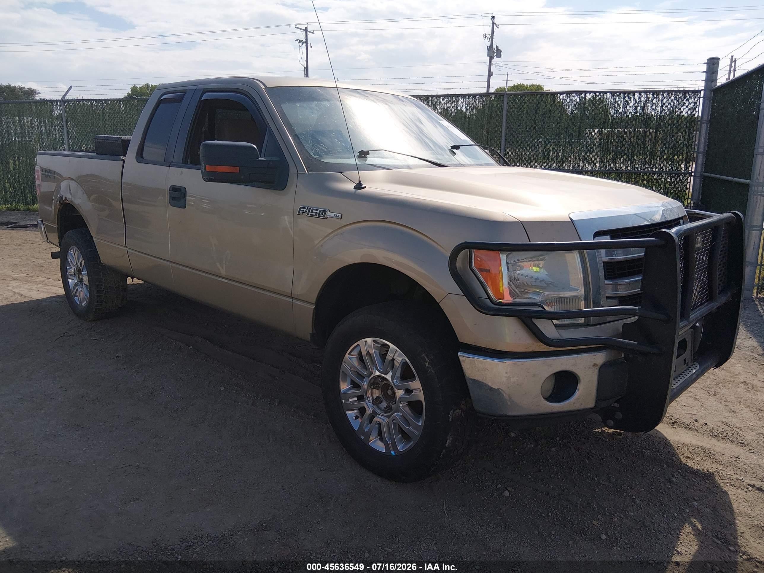 2013 Ford F-150 Xlt Champagne vin: 1FTEX1EM9DFA39742