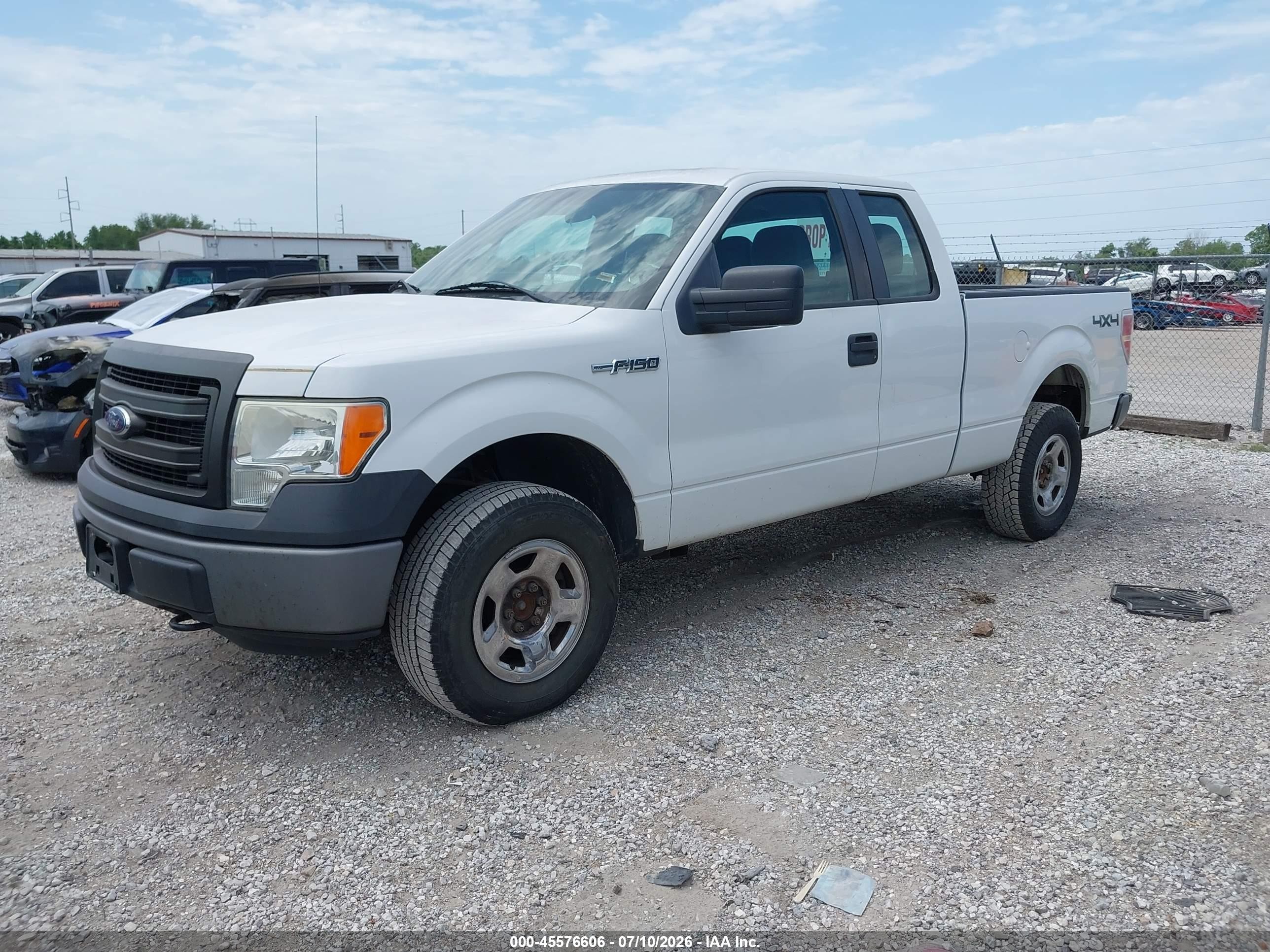 2013 Ford F-150 Xl Белый vin: 1FTEX1EM9DFD68487