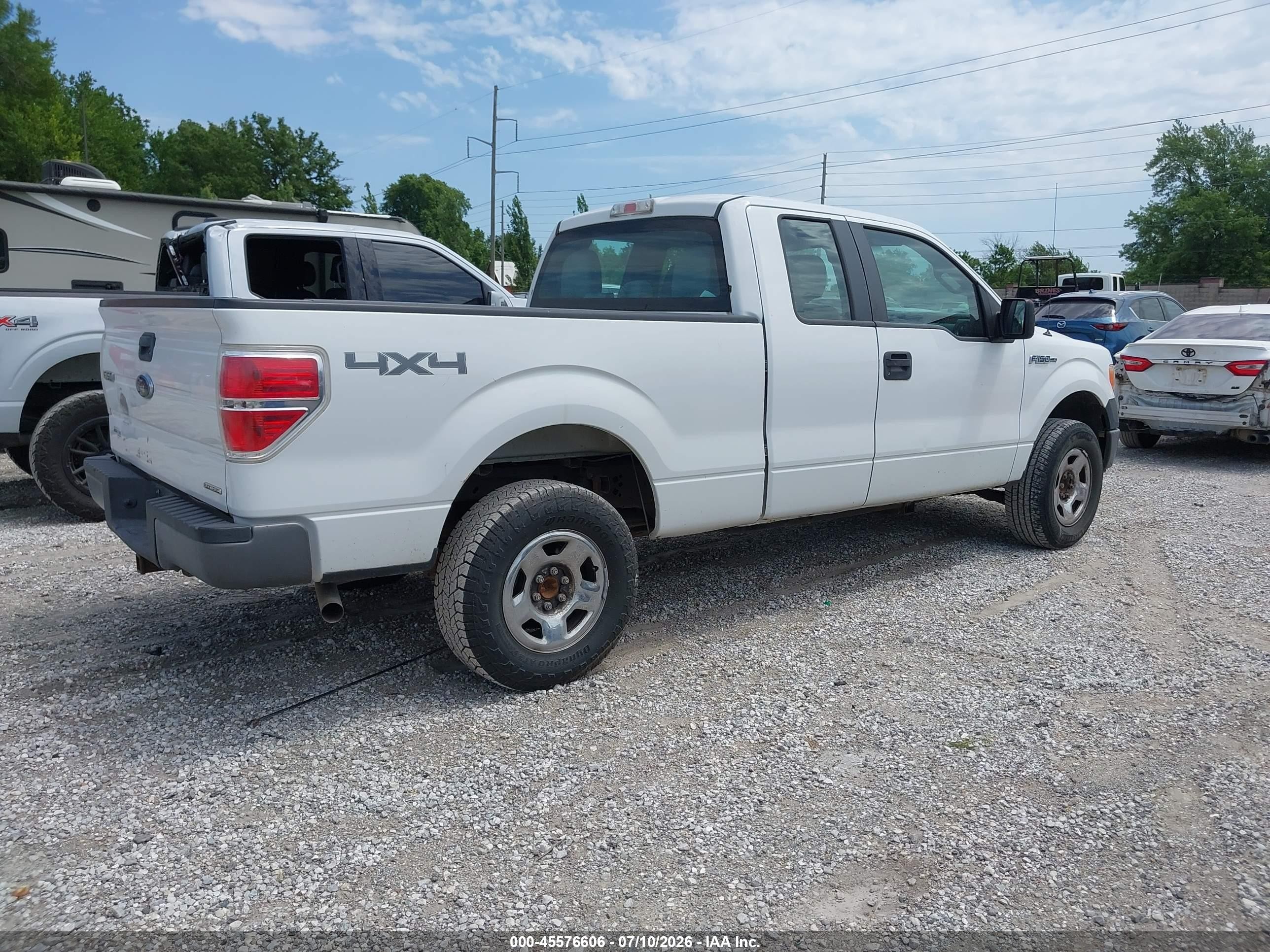 2013 Ford F-150 Xl Белый vin: 1FTEX1EM9DFD68487