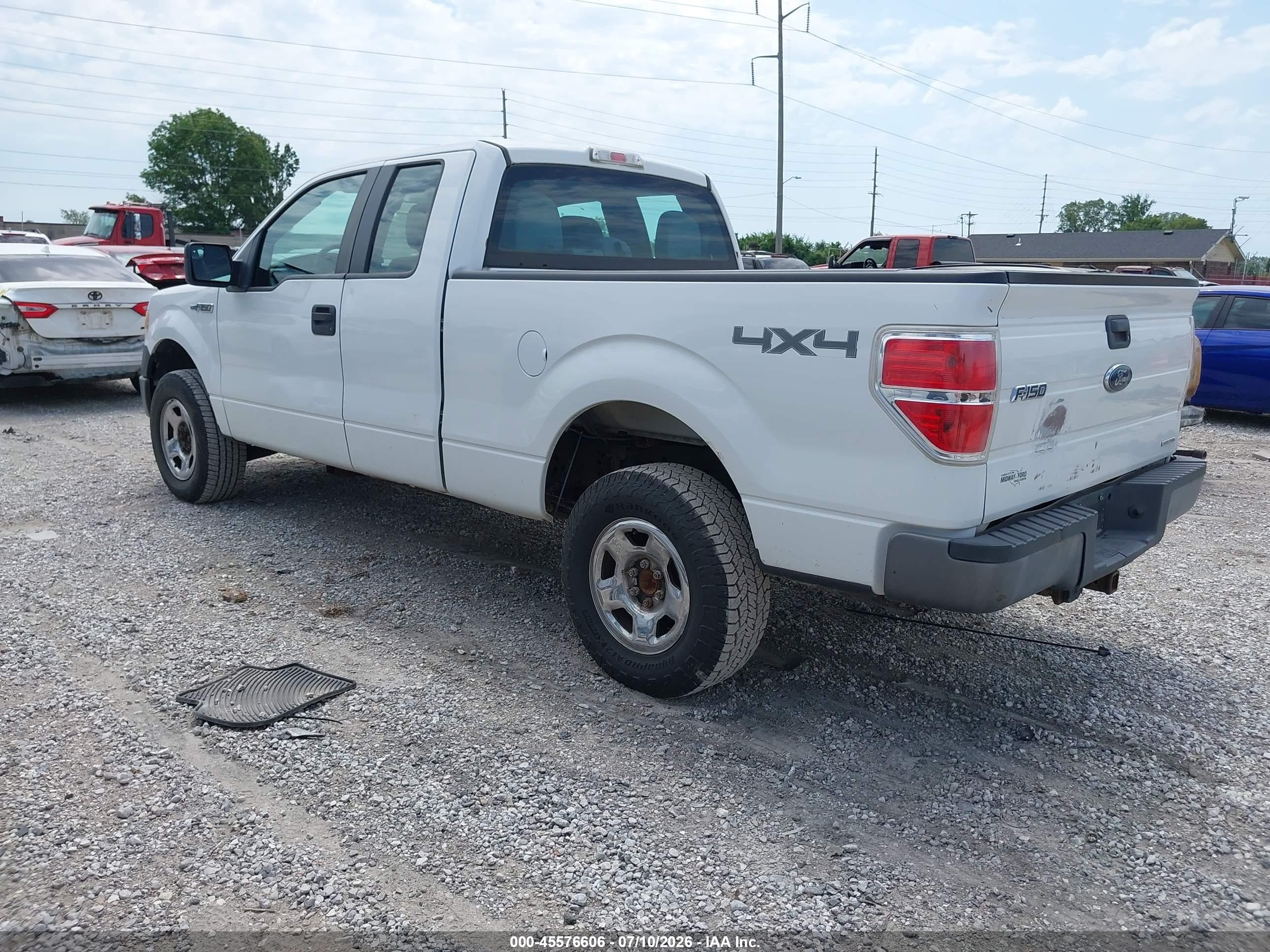 2013 Ford F-150 Xl Белый vin: 1FTEX1EM9DFD68487