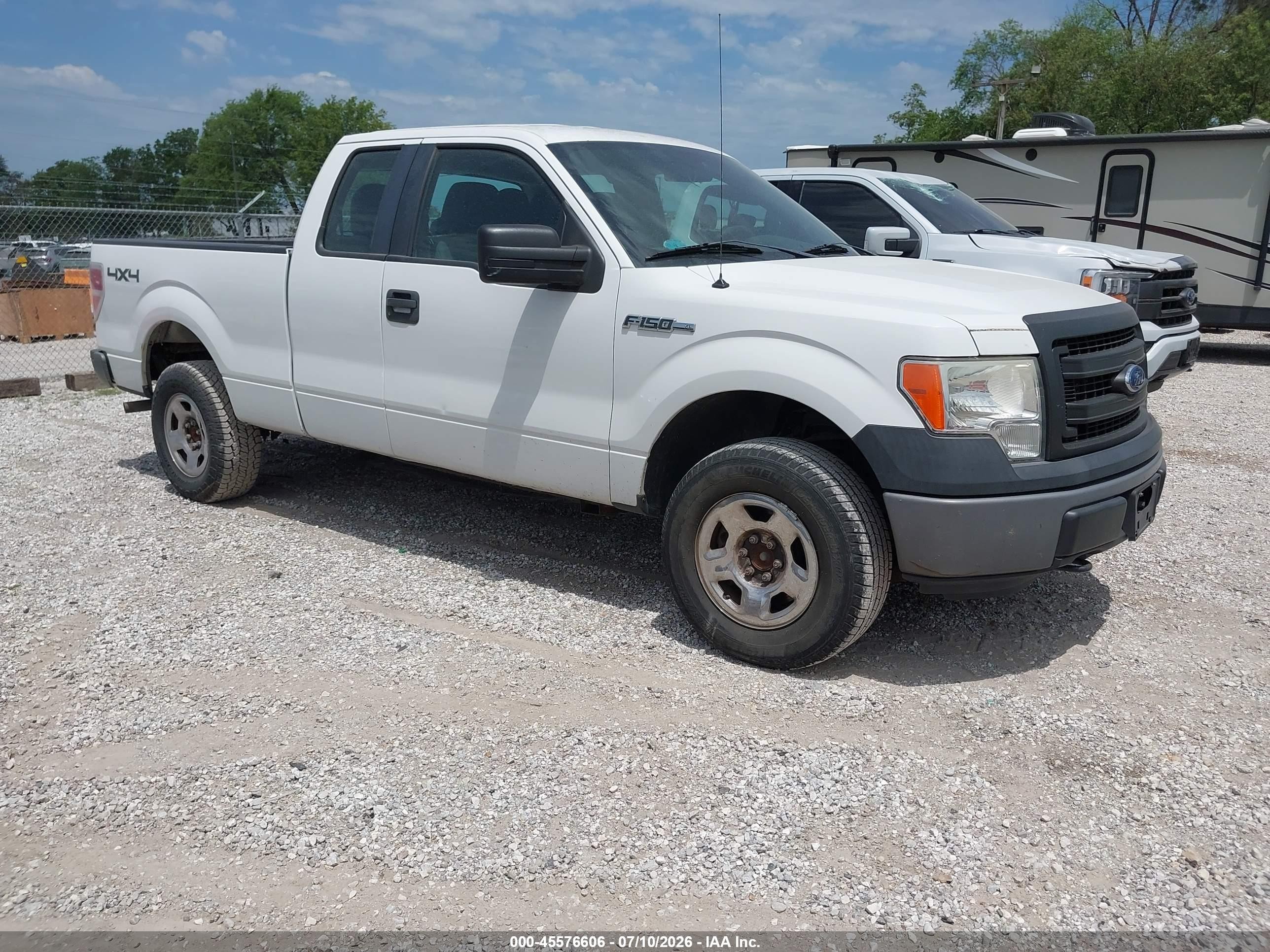 2013 Ford F-150 Xl Белый vin: 1FTEX1EM9DFD68487