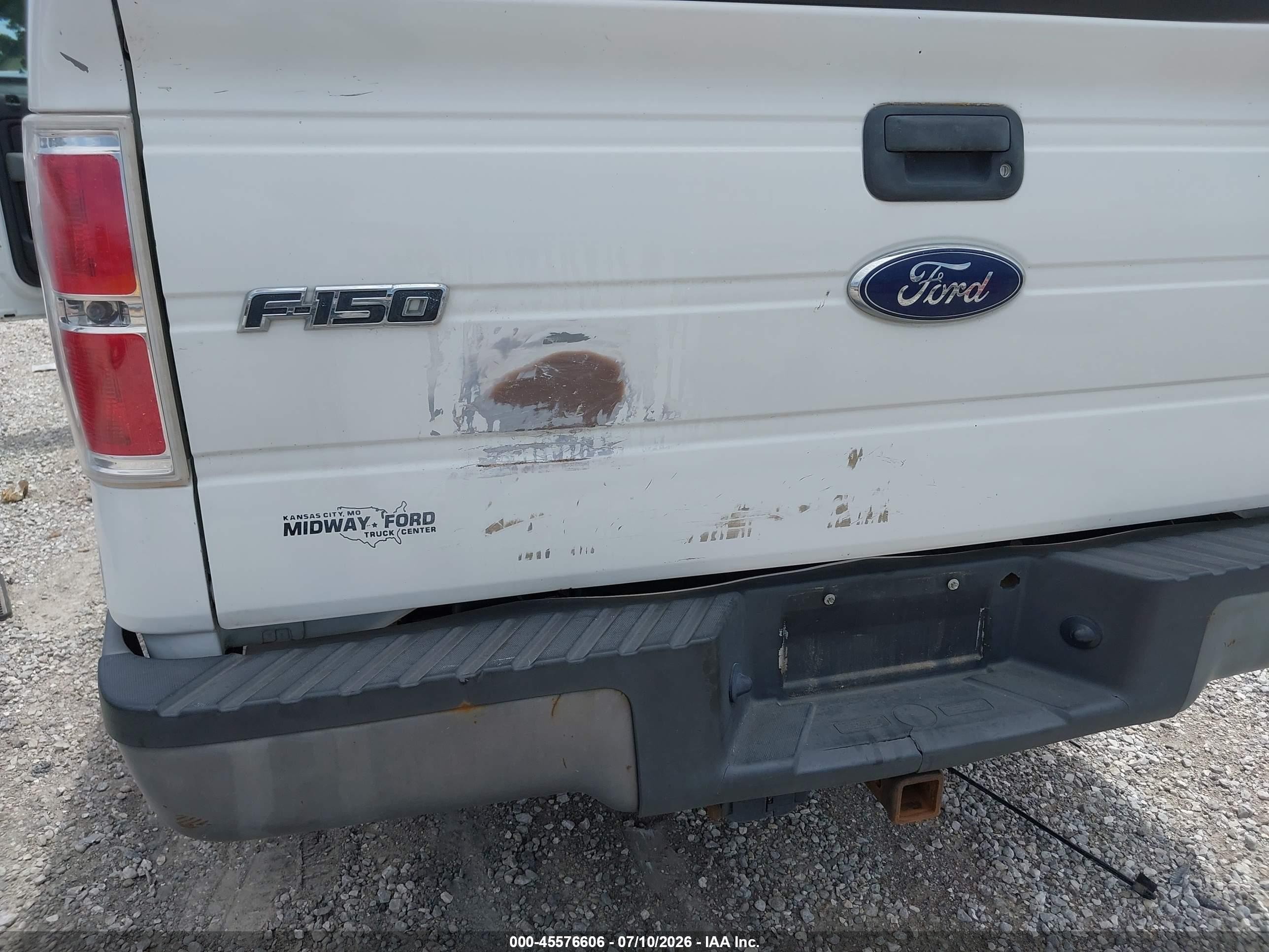 2013 Ford F-150 Xl Белый vin: 1FTEX1EM9DFD68487