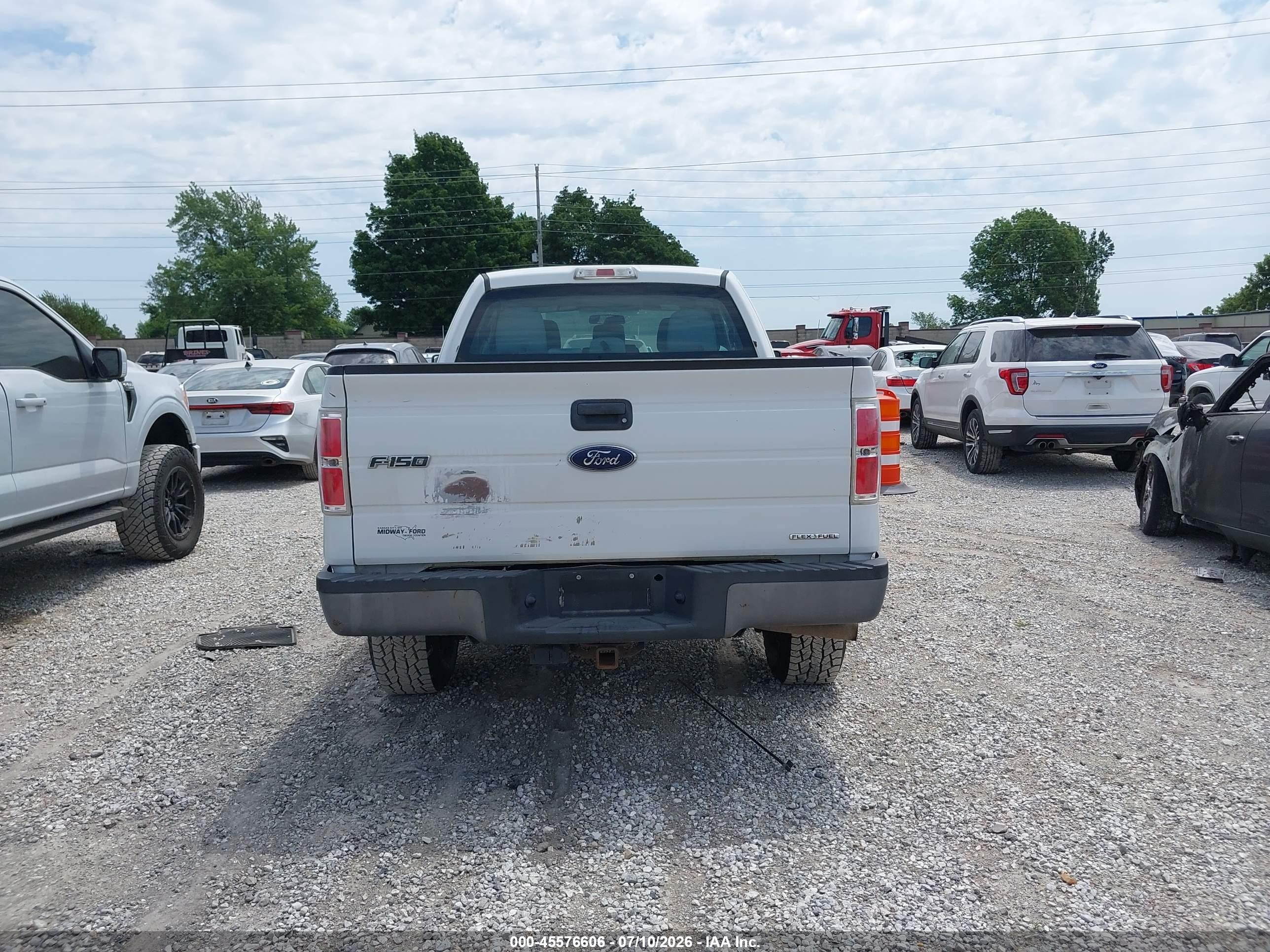2013 Ford F-150 Xl Белый vin: 1FTEX1EM9DFD68487
