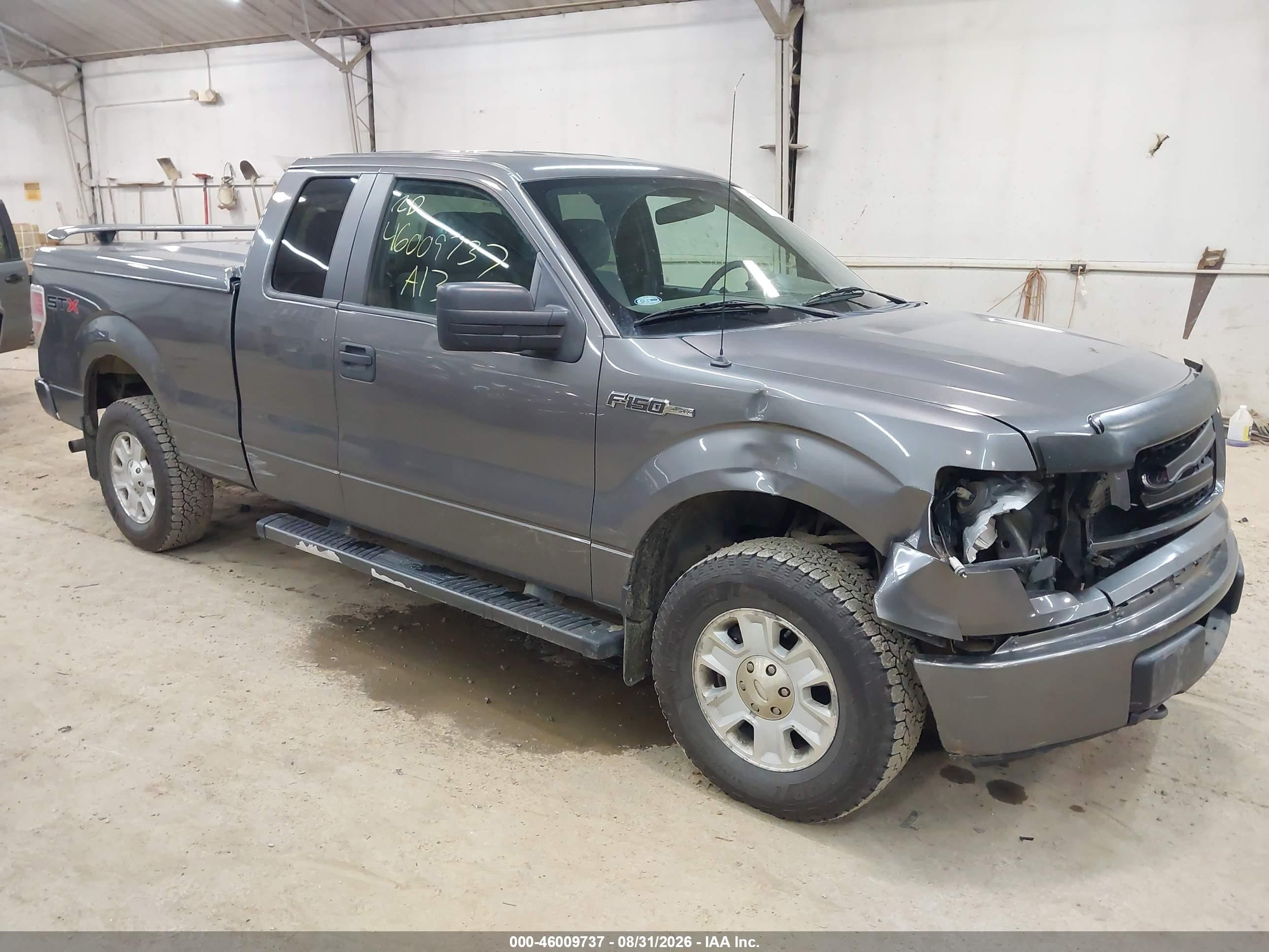 2013 Ford F-150 Stx Gray vin: 1FTEX1EM9DKF30156